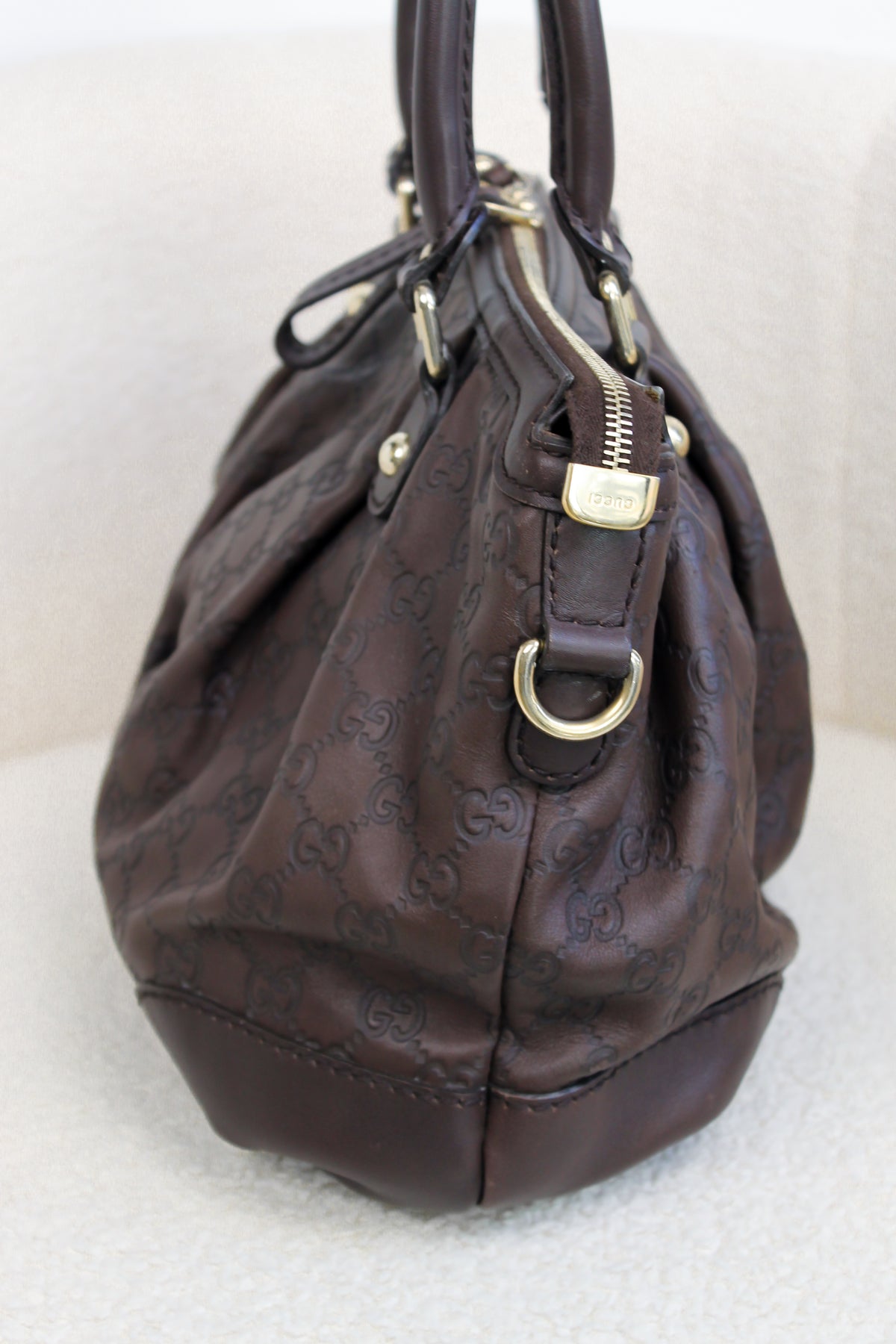 Gucci Sukey Guccissima Top Handle