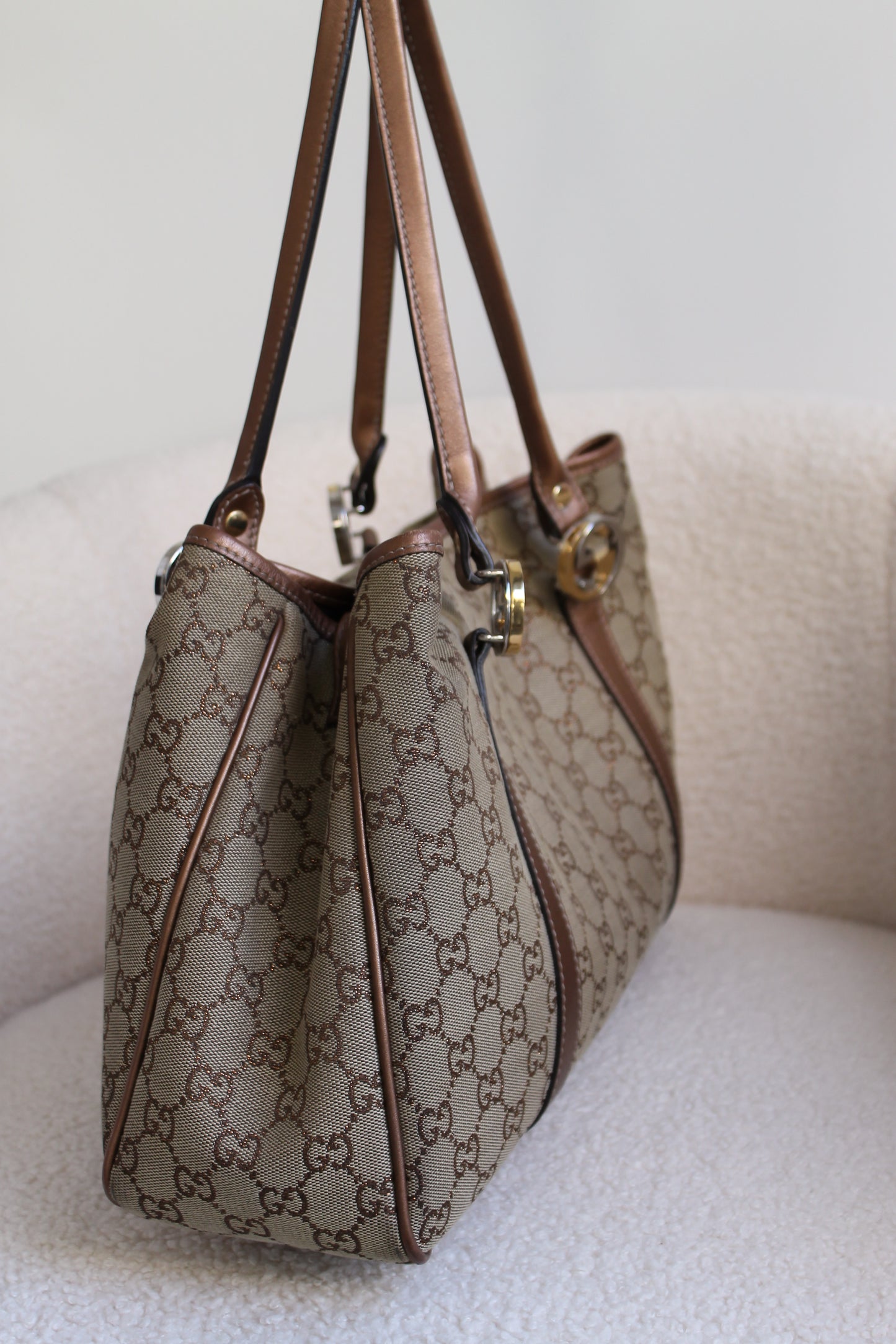 Gucci Interlocking GG Monogram Tote
