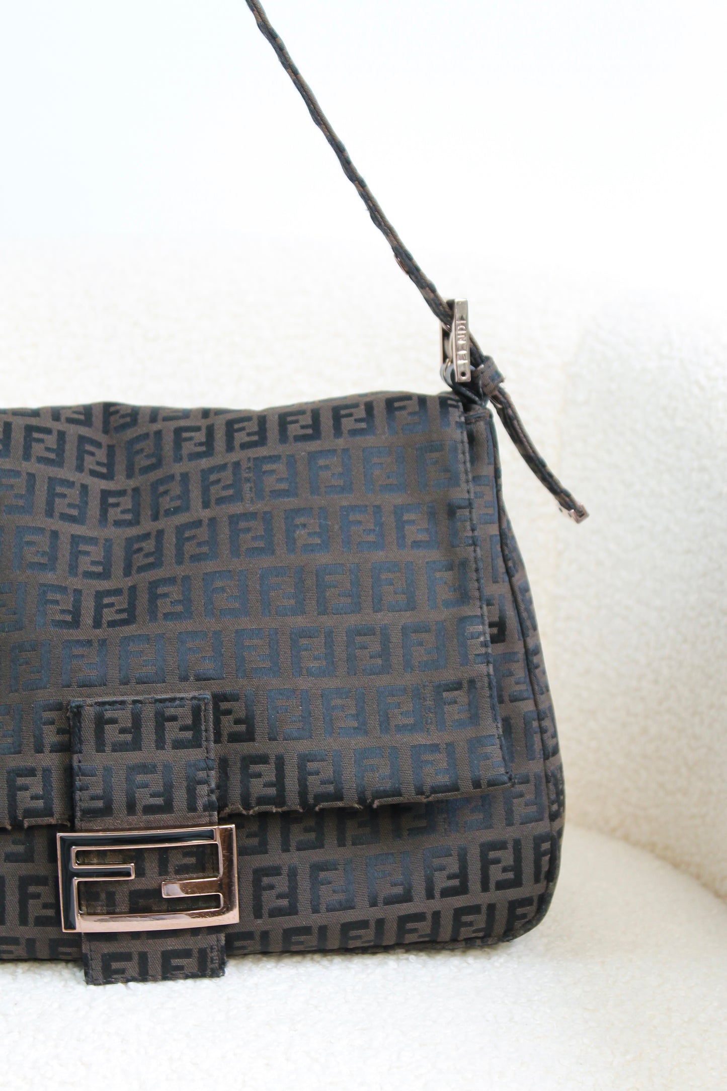 Fendi Mamma Baguette Canvas