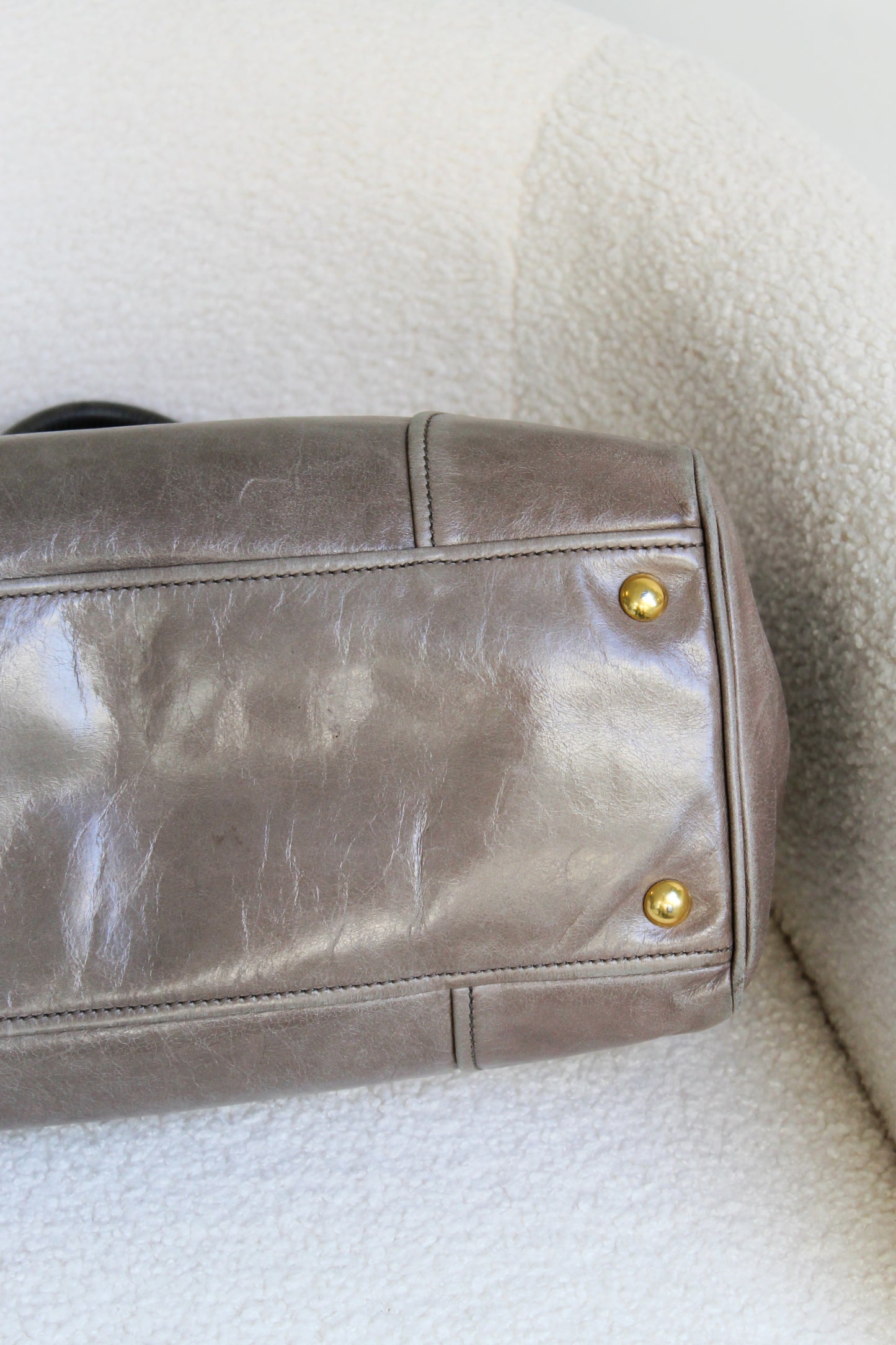 Miu Miu Shopping Vitello Shine