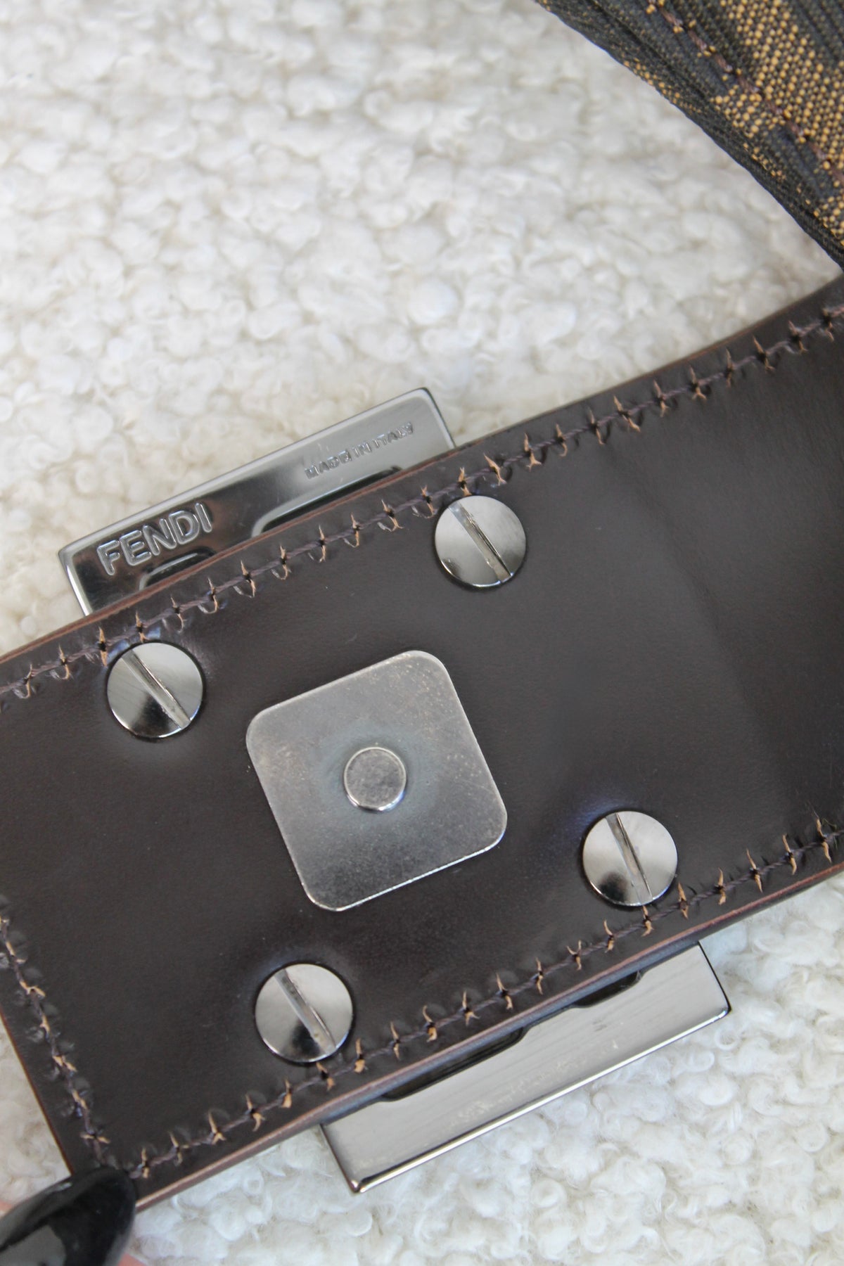 Fendi Zucca Shoulder Bag