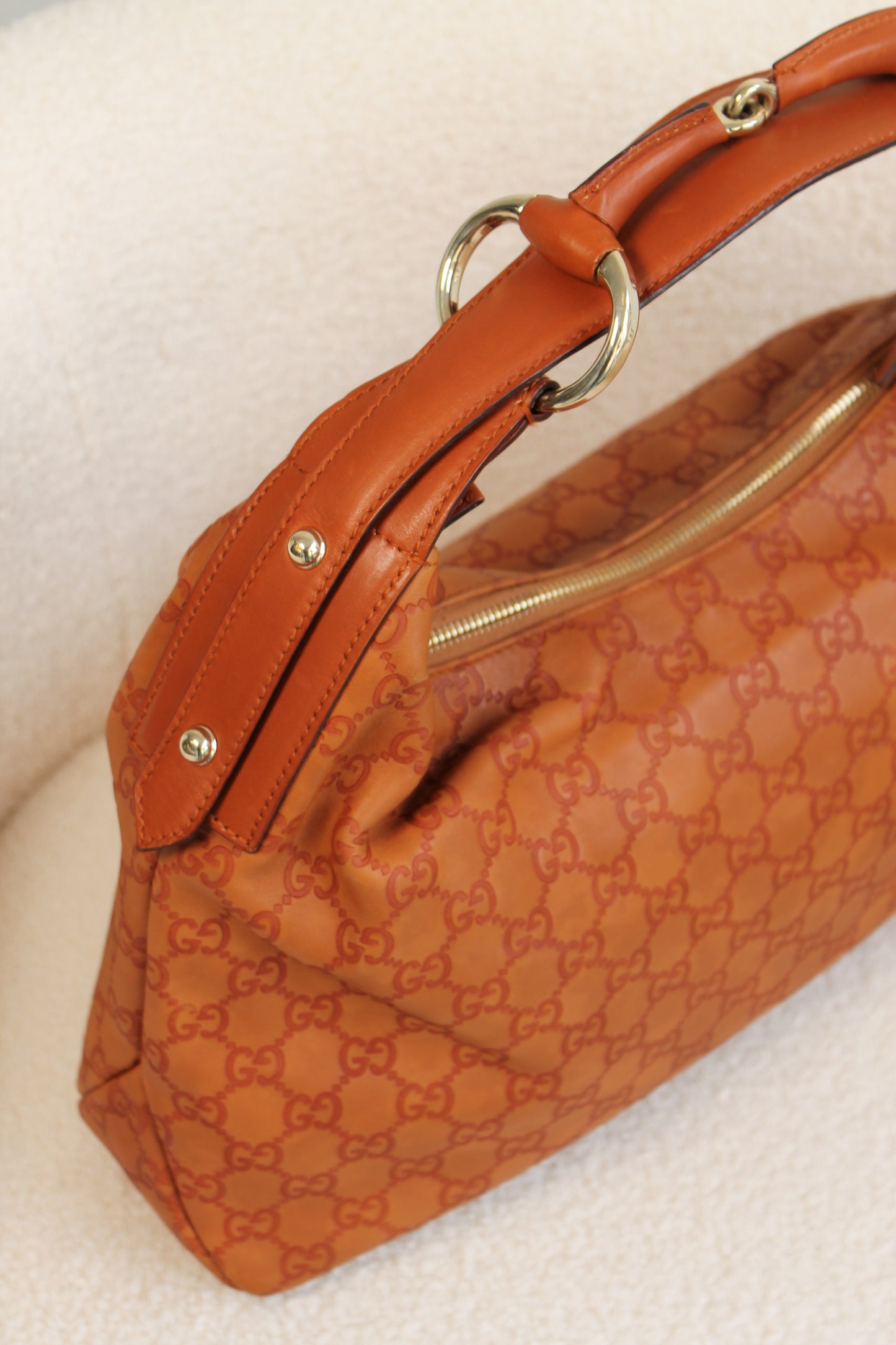 Gucci Horsebit Hobo Bag