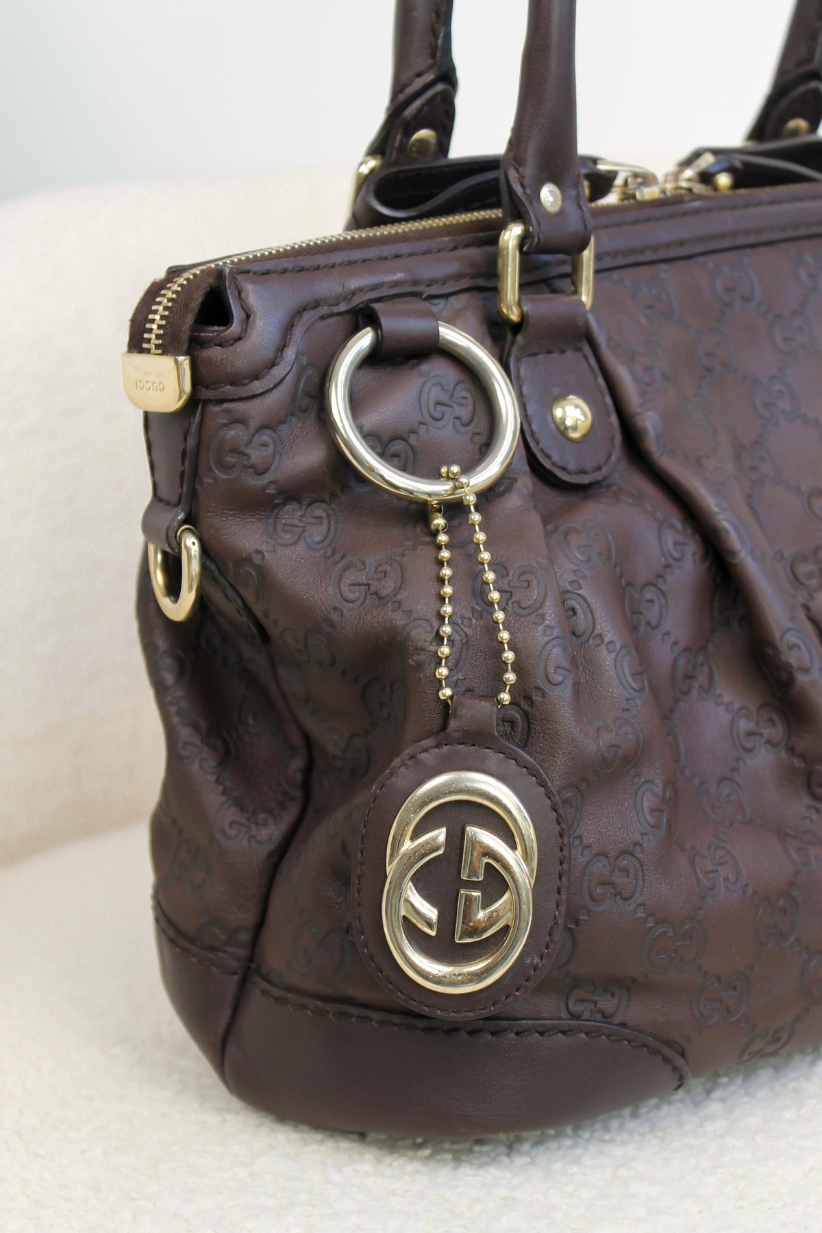 Gucci Sukey Guccissima Top Handle