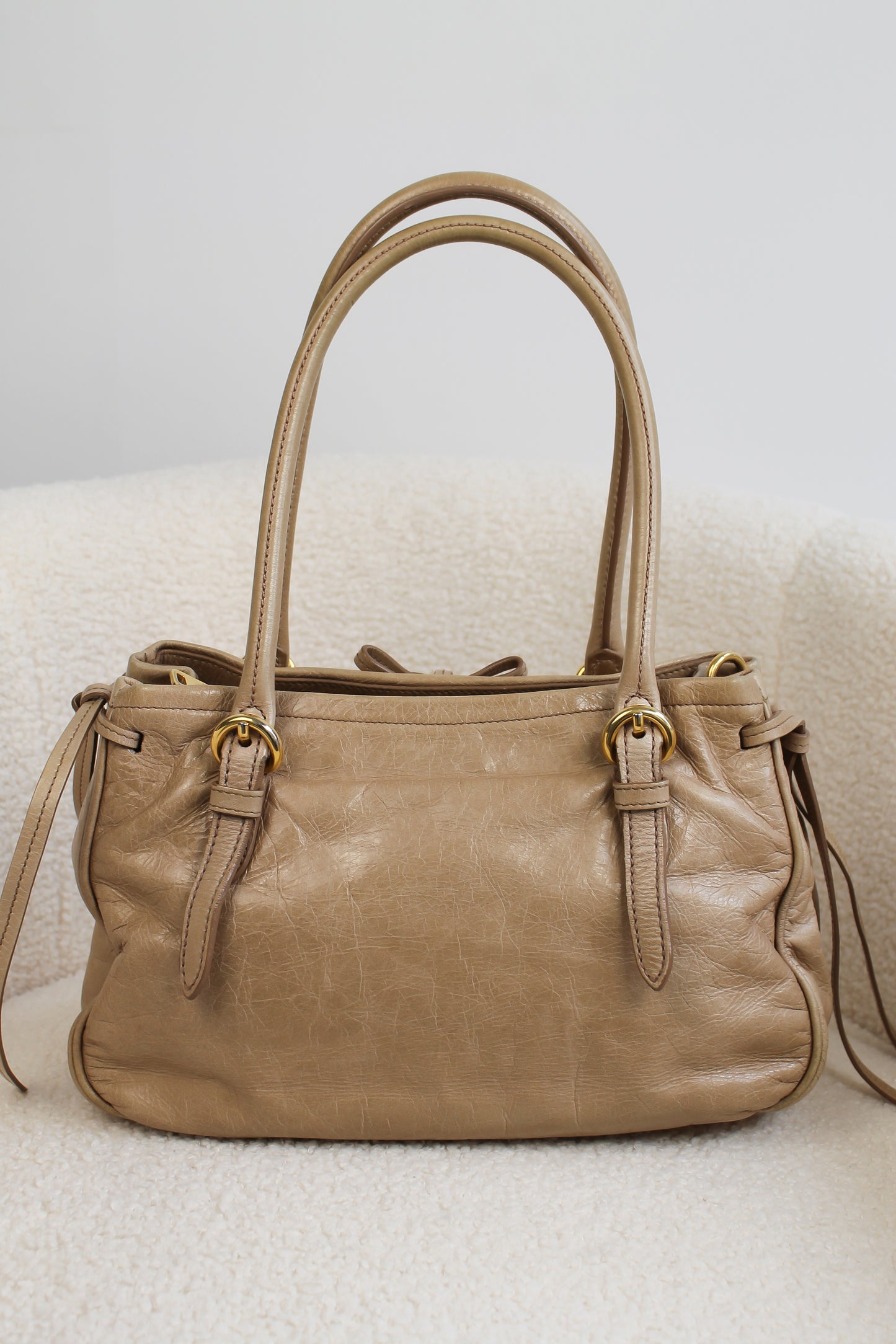 Miu Miu Vitello Bow