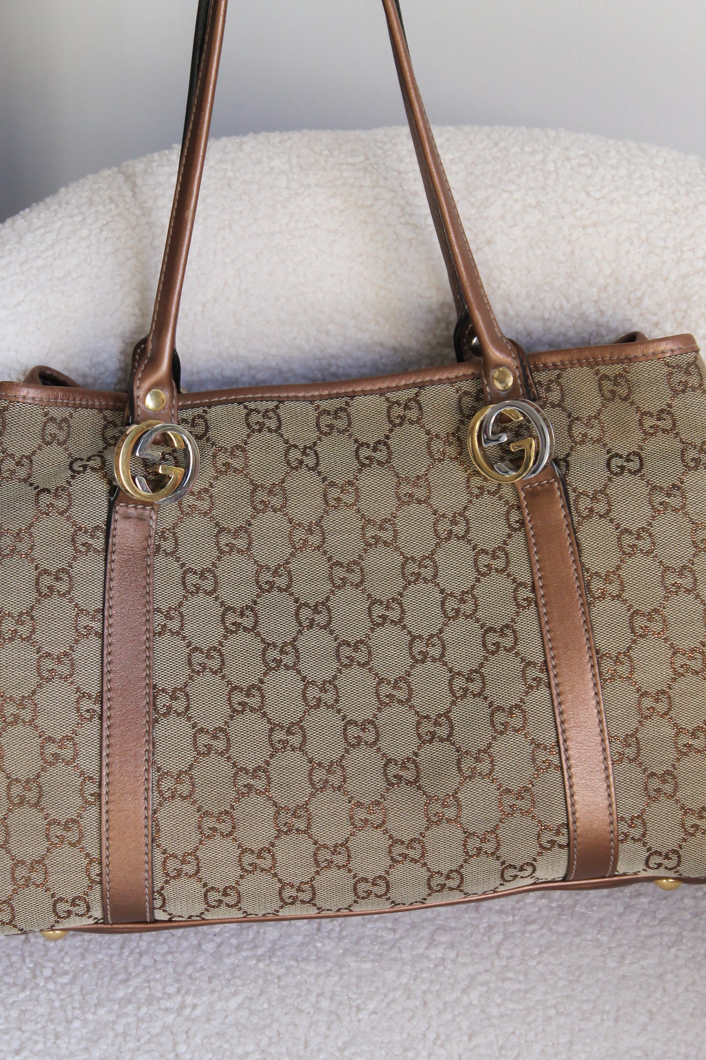 Gucci Interlocking GG Monogram Tote