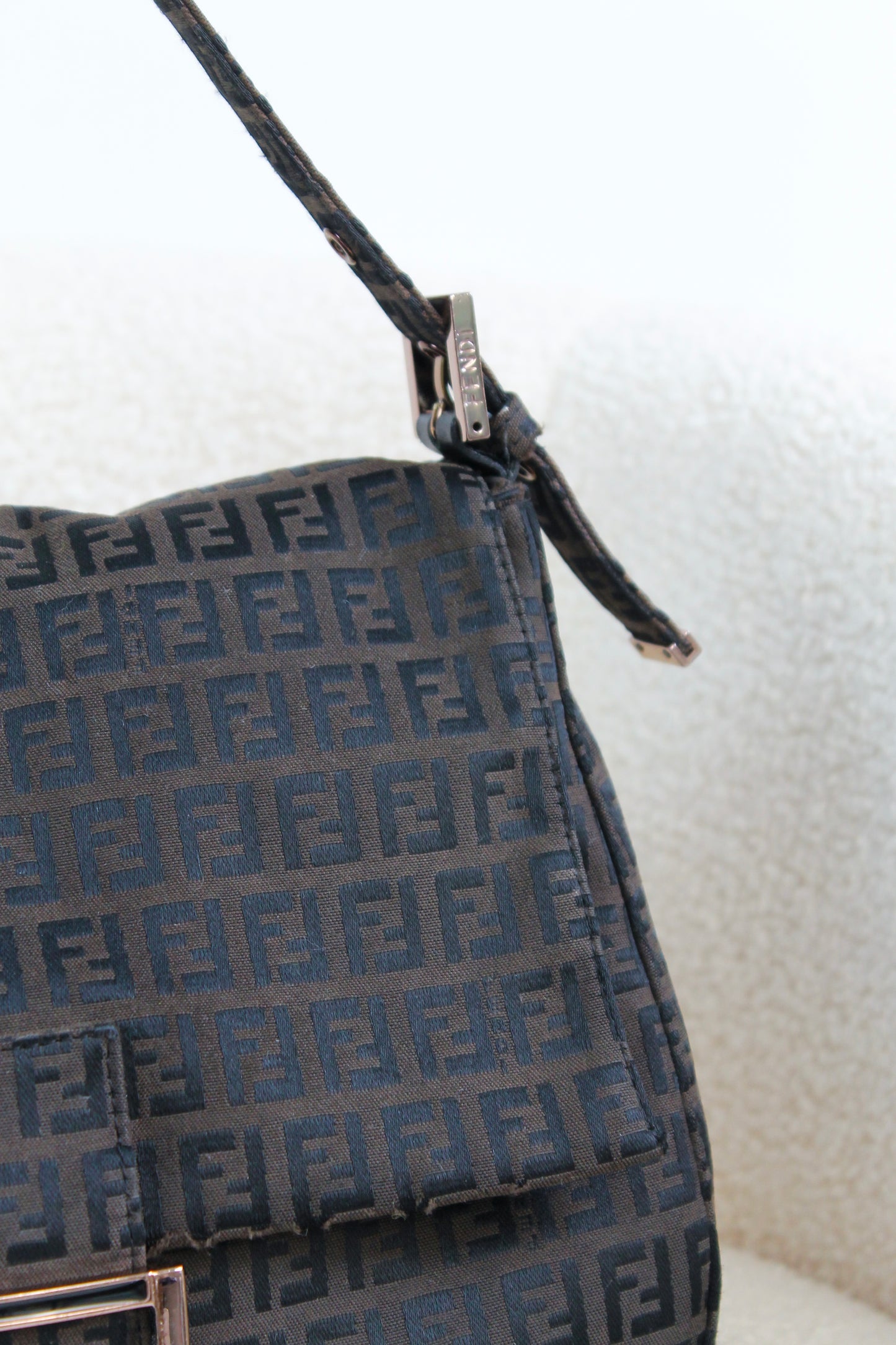 Fendi Mamma Baguette Canvas