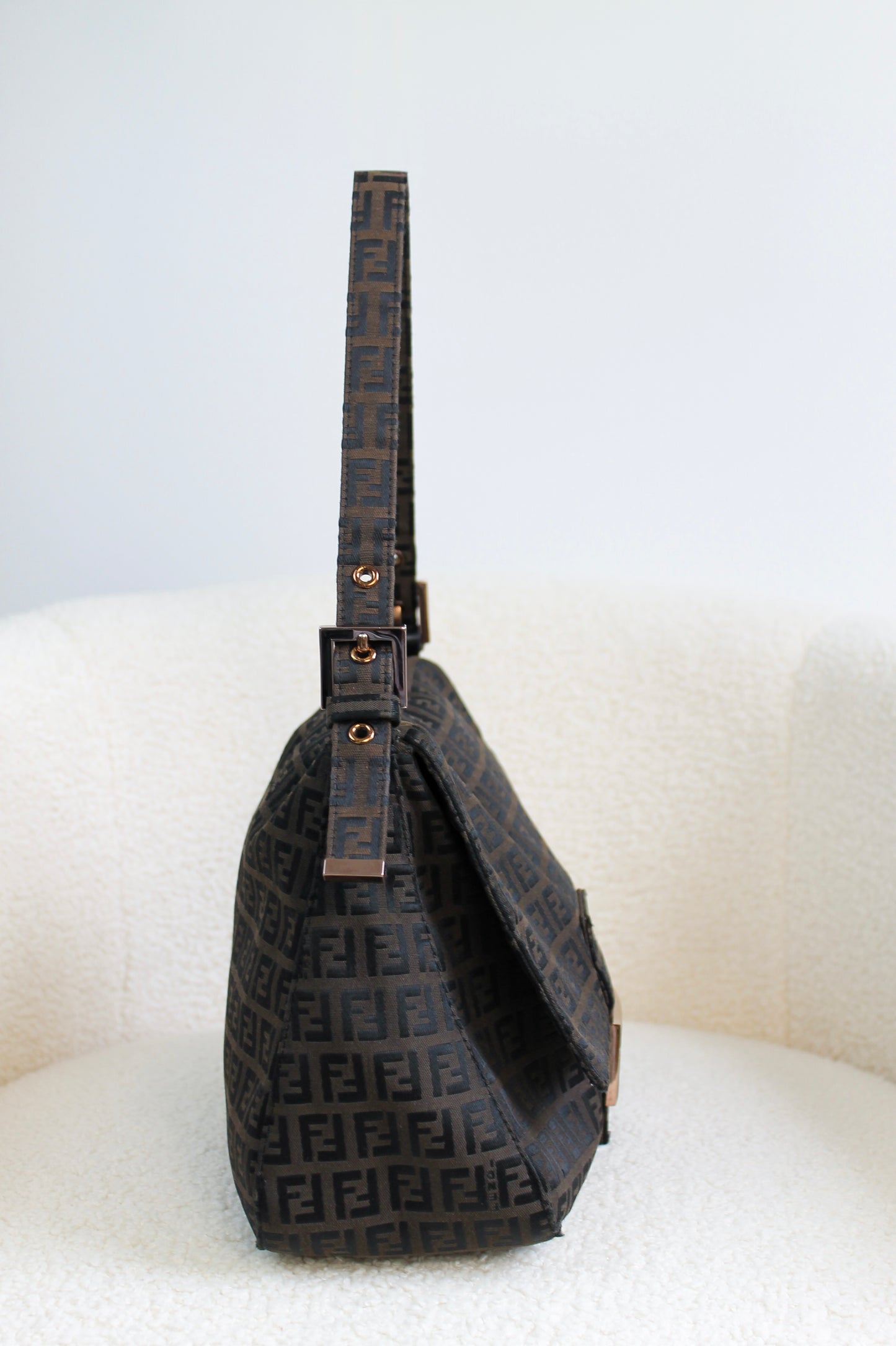 Fendi Mamma Baguette Canvas