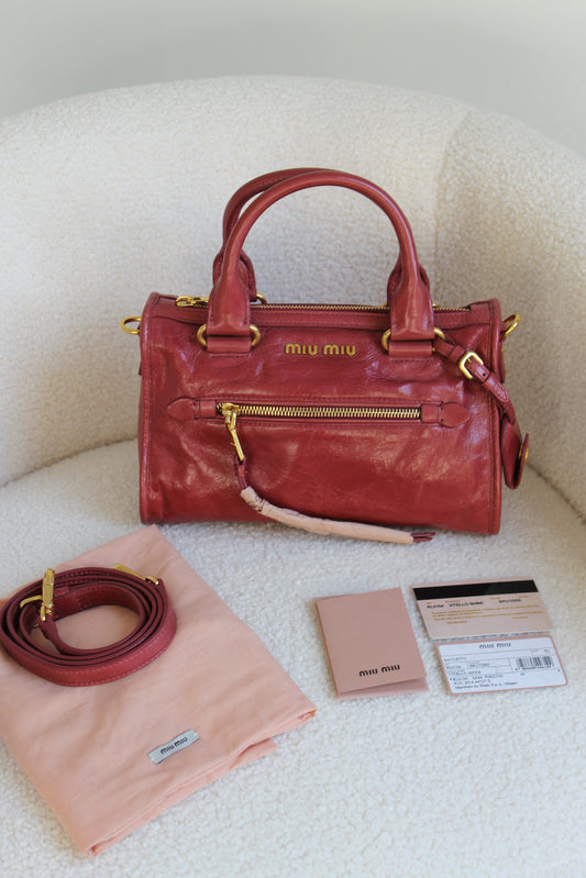 Miu Miu Vitello Shine