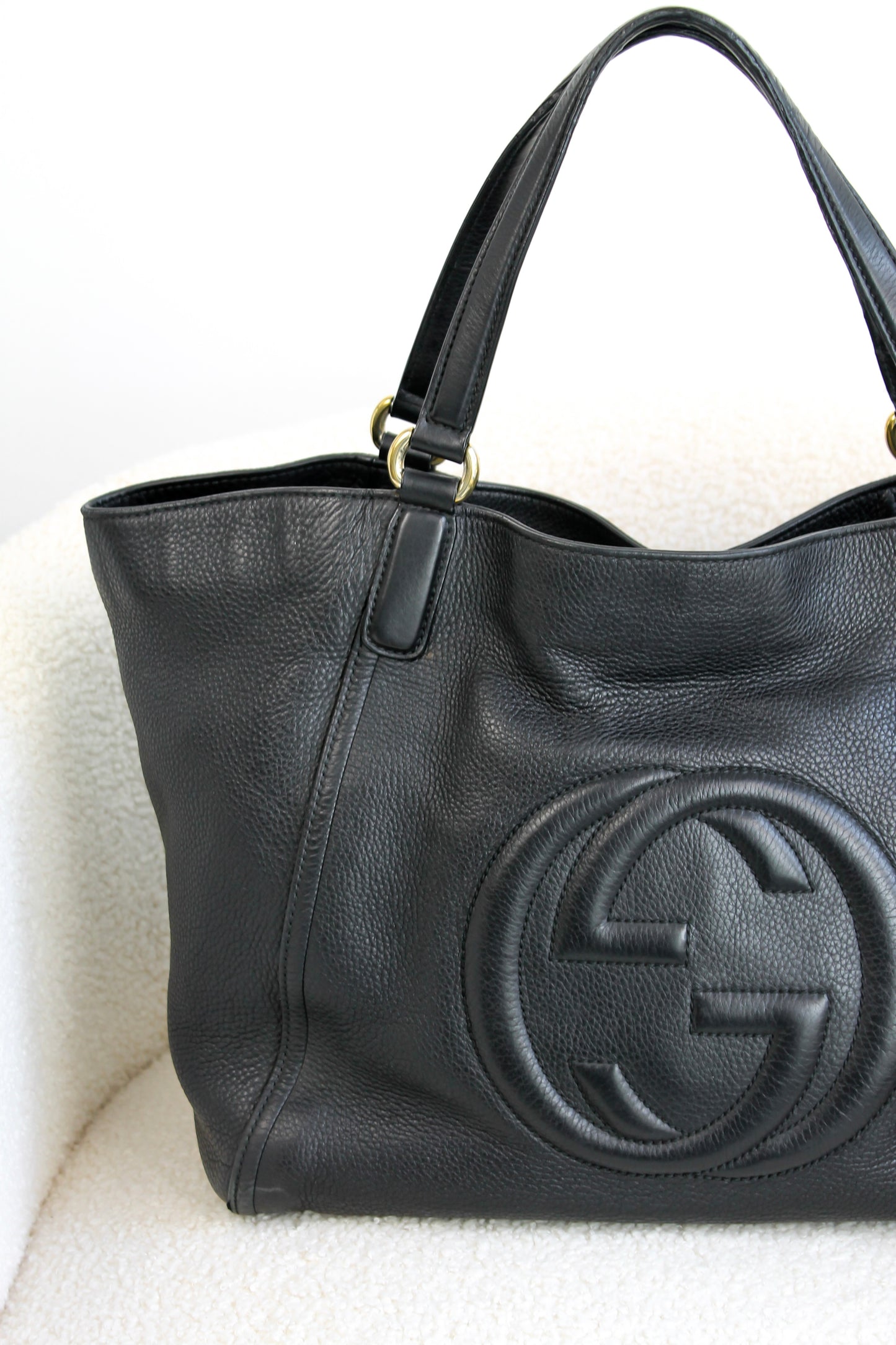 Gucci Soho Medium Leather Tote