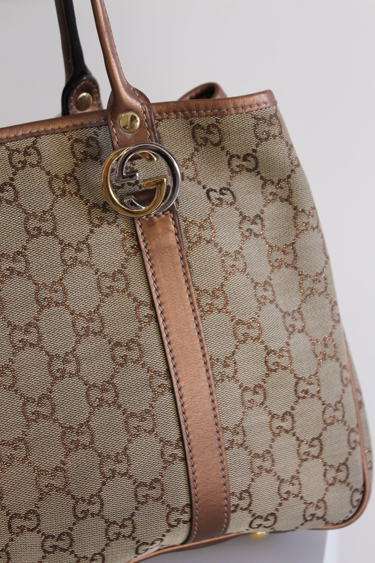 Gucci Interlocking GG Monogram Tote