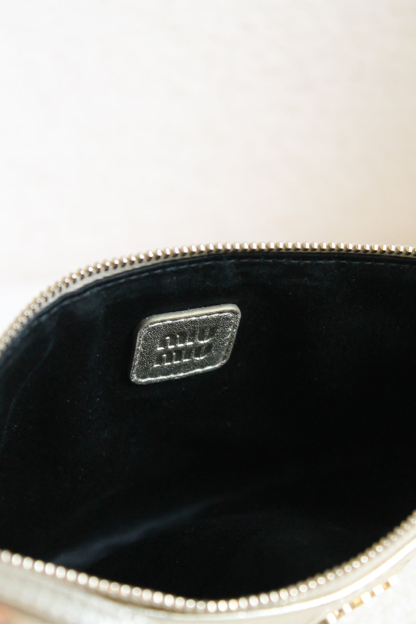 Miu Miu Logo-Lettering Shoulder Bag