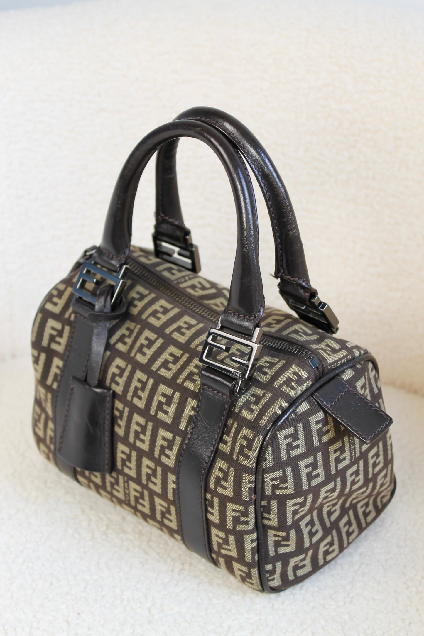 Fendi Zucchino Boston Mini