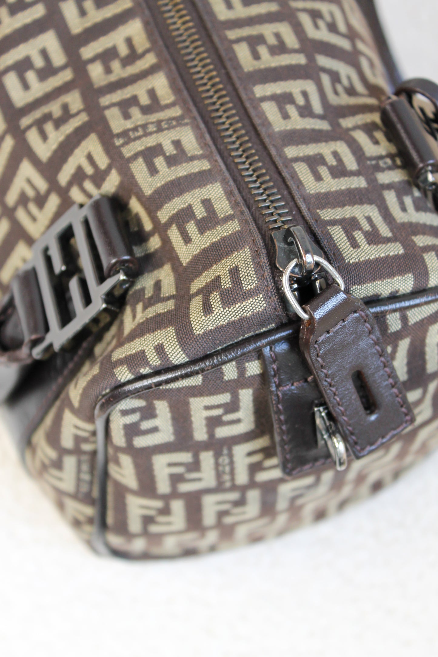 Fendi Zucchino Boston Mini