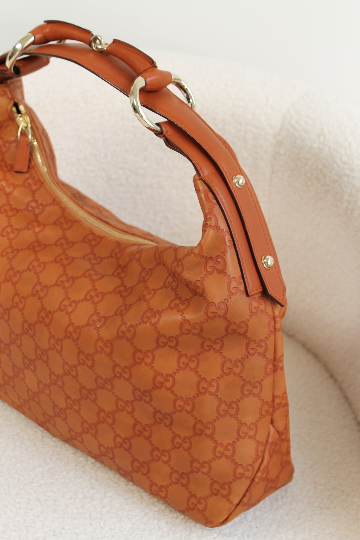 Gucci Horsebit Hobo Bag