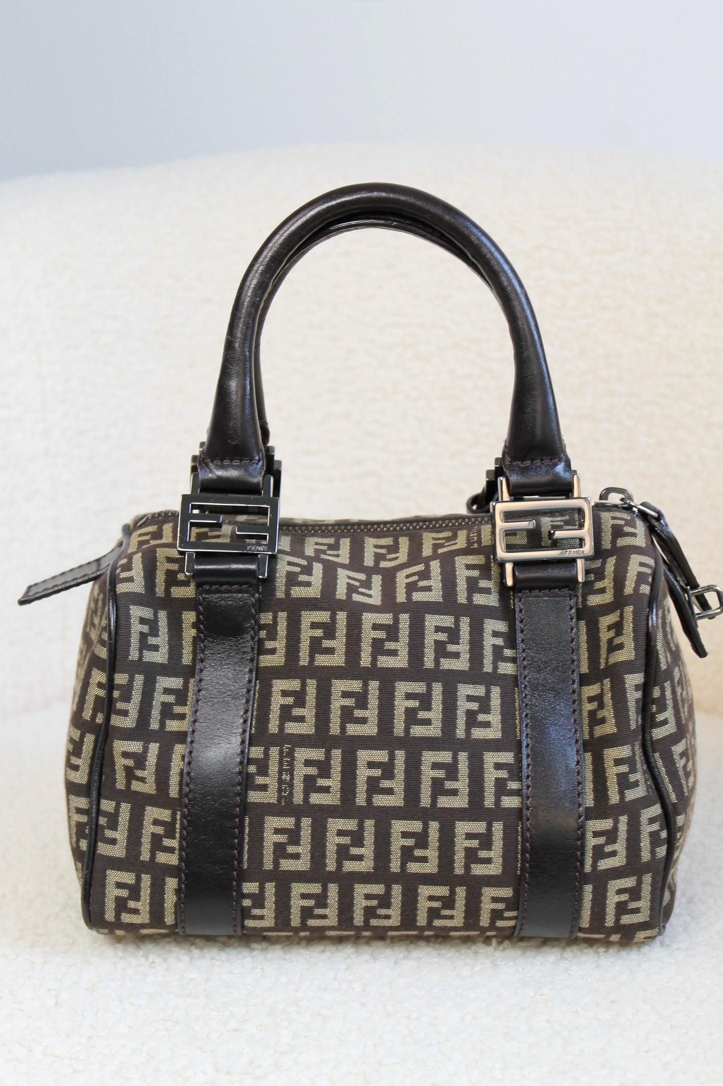 Fendi Zucchino Boston Mini