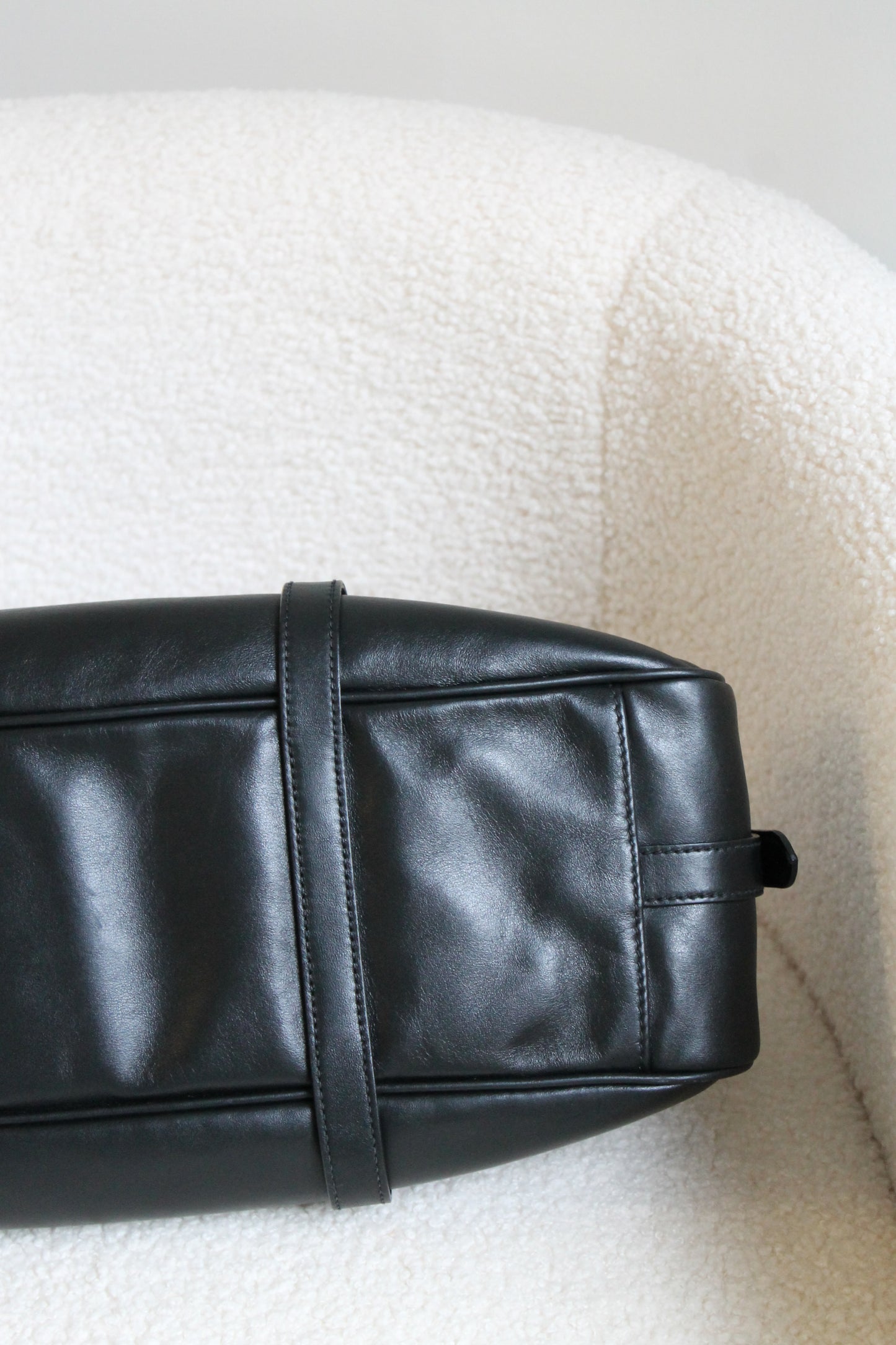Prada Buckled Bauletto Bag