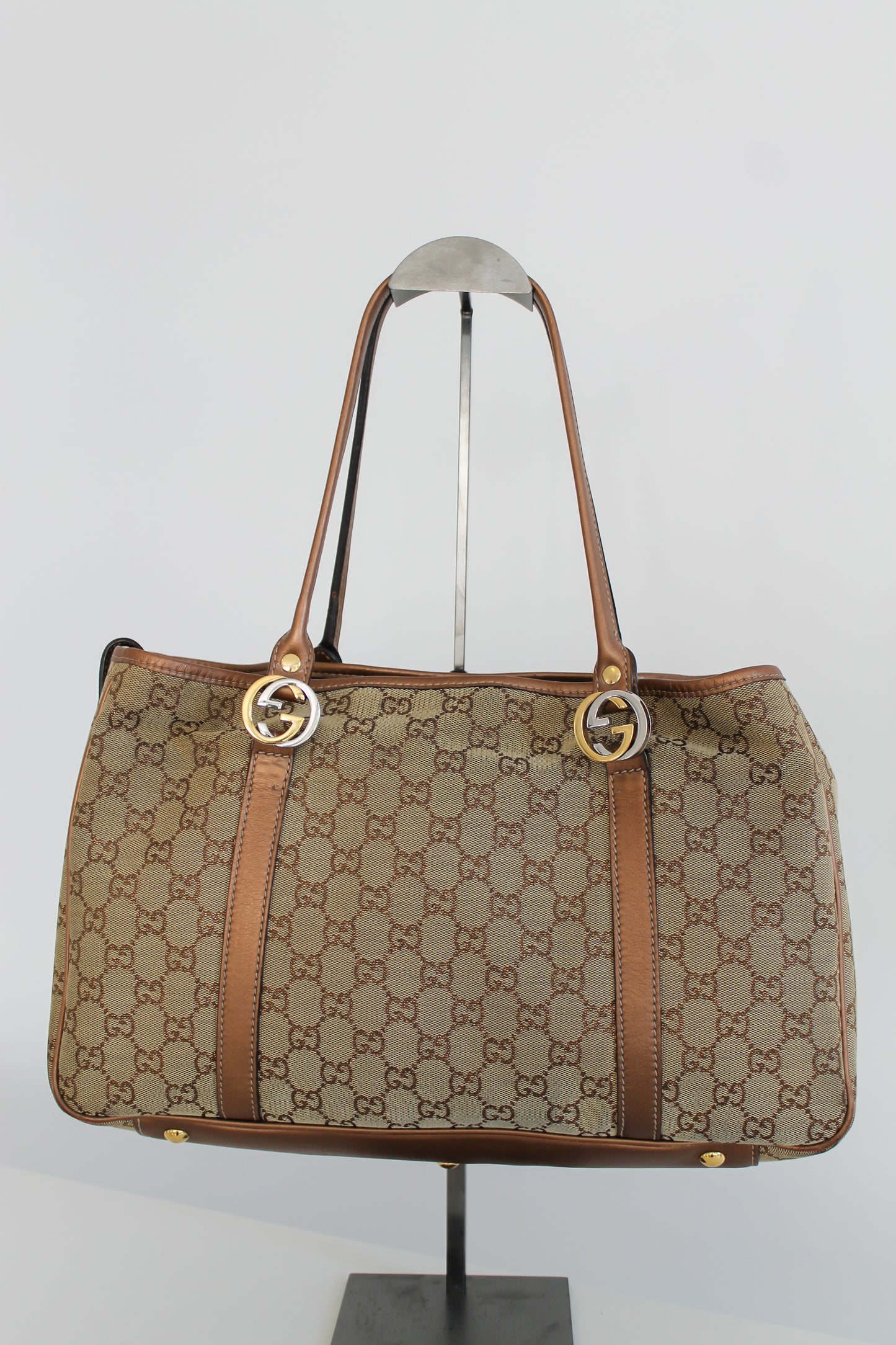Gucci Interlocking GG Monogram Tote