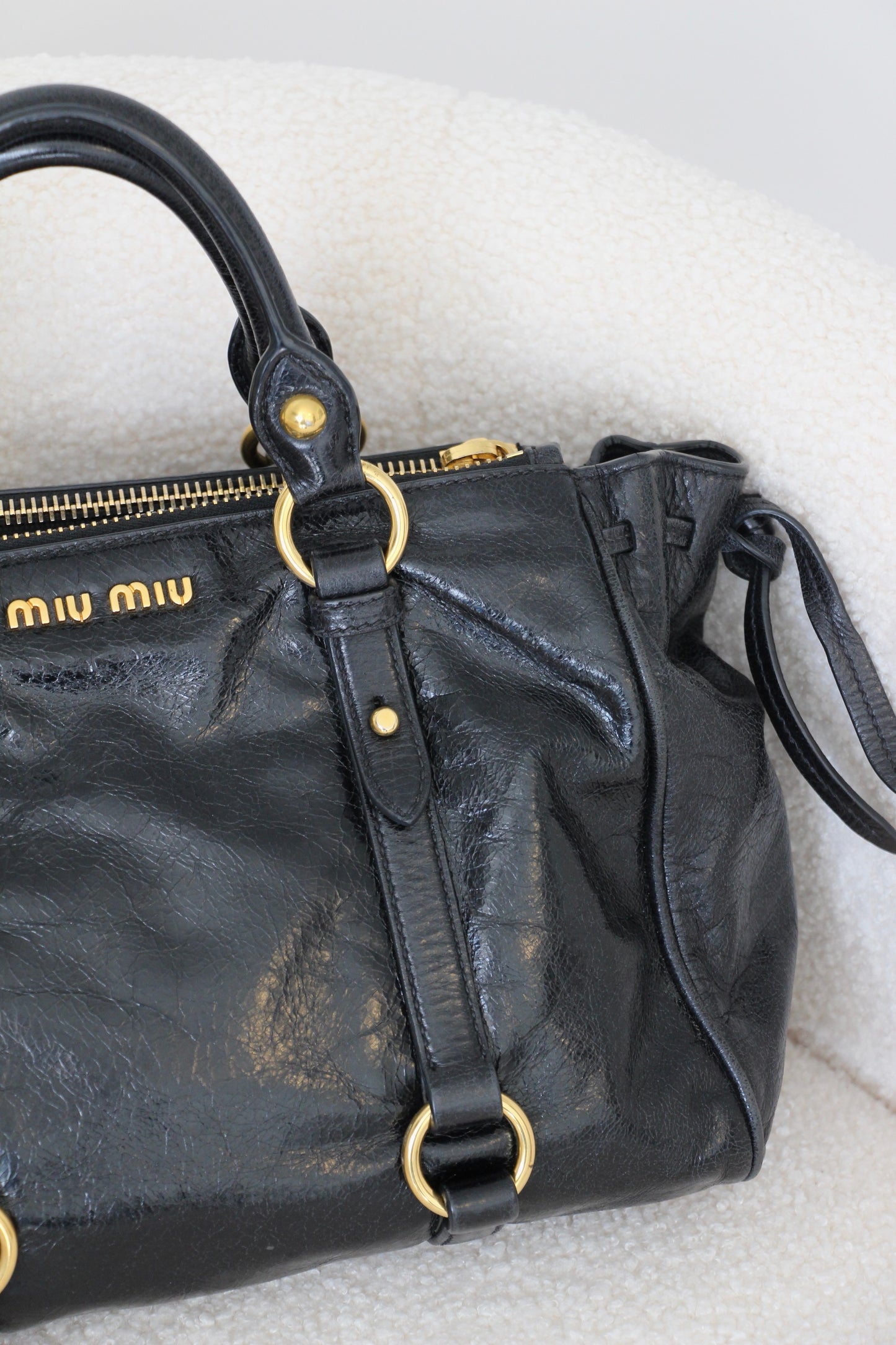 Miu Miu Vitello Shine