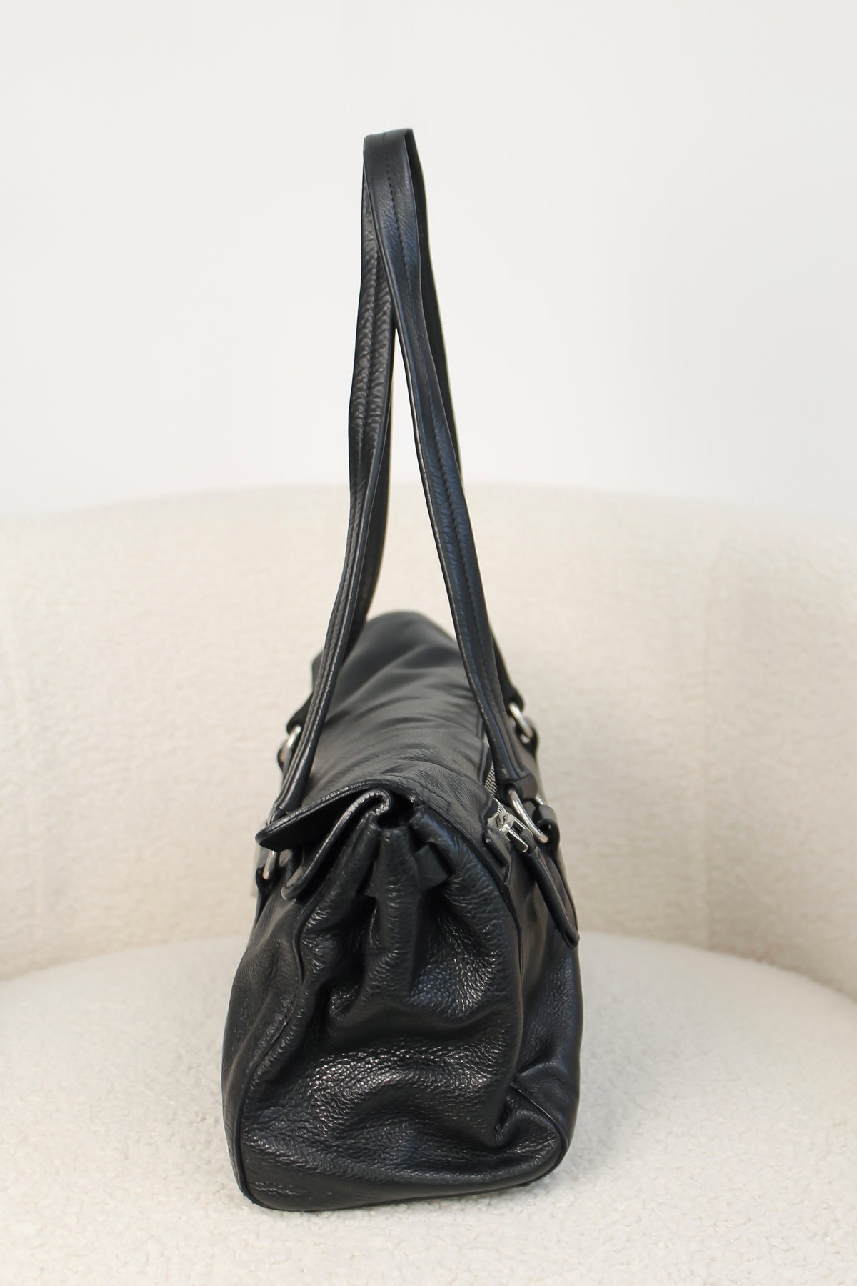 Prada Vitello Daino Easy Shoulder Bag
