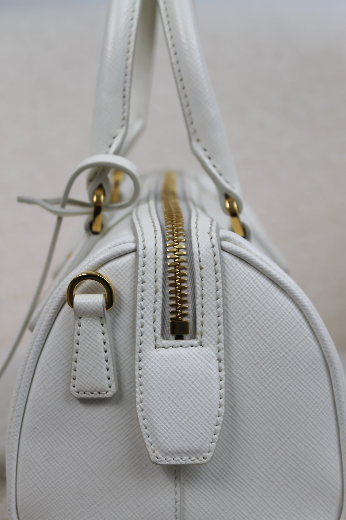 Prada Saffiano Leather Top Handle Bag