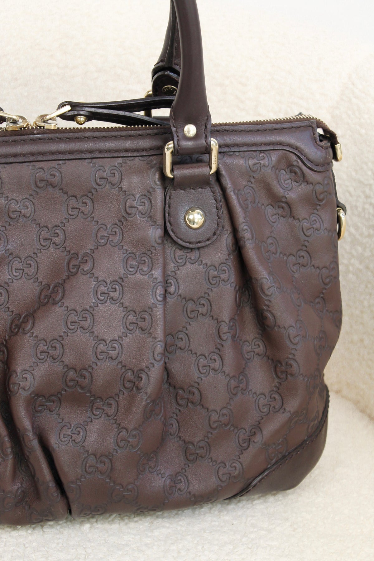 Gucci Sukey Guccissima Top Handle