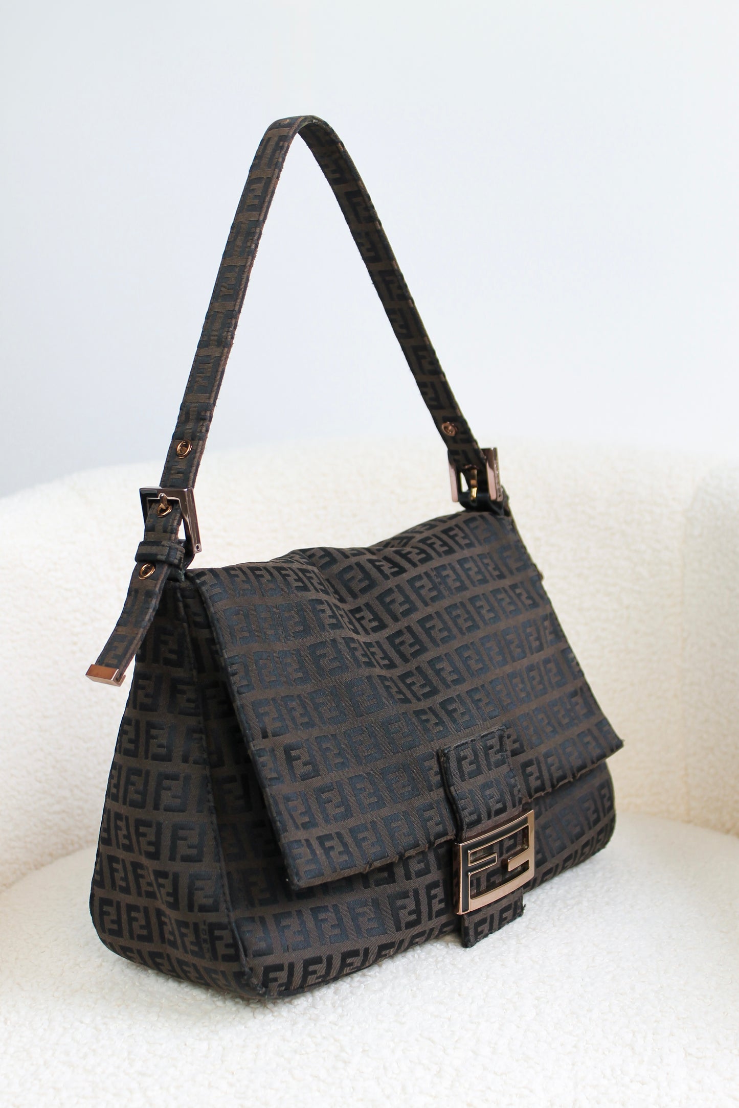 Fendi Mamma Baguette Canvas