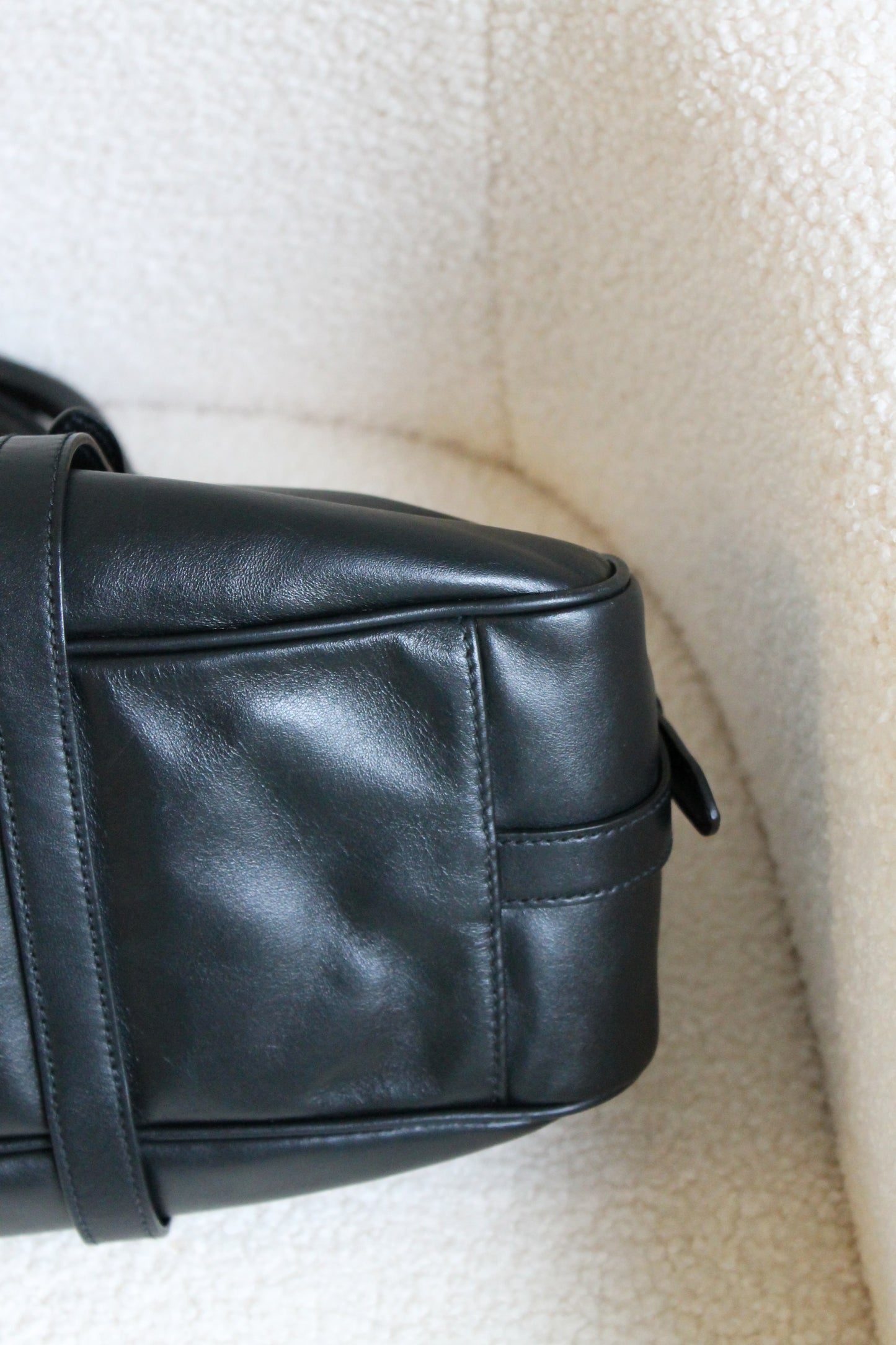 Prada Buckled Bauletto Bag