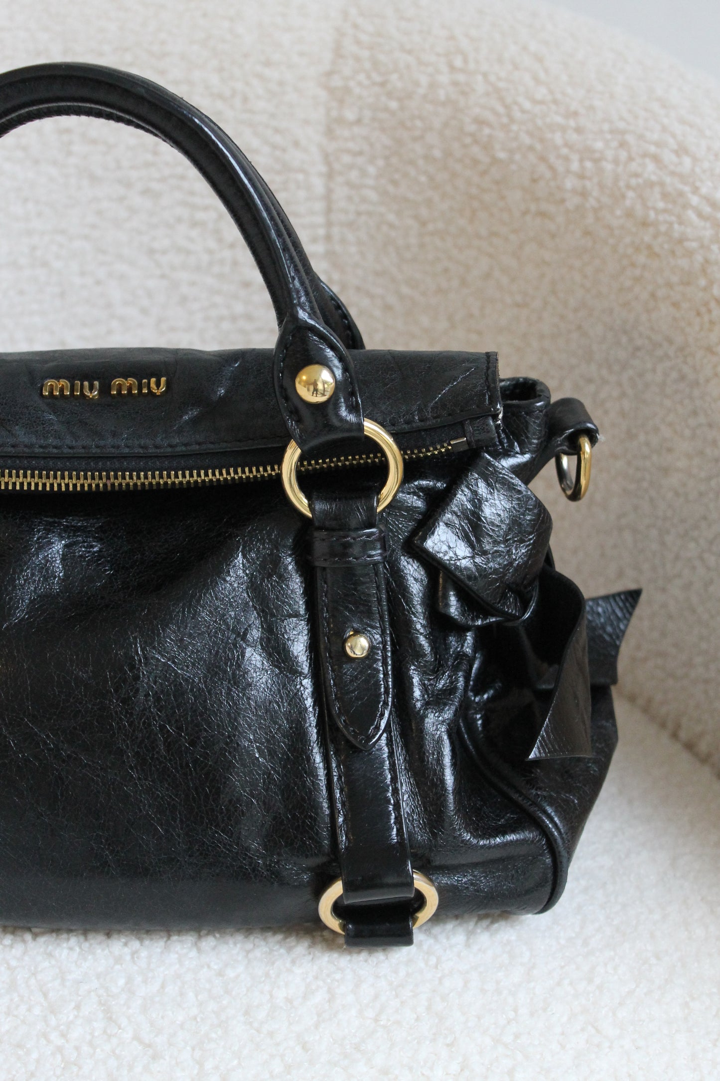 Miu Miu Vitello Shine