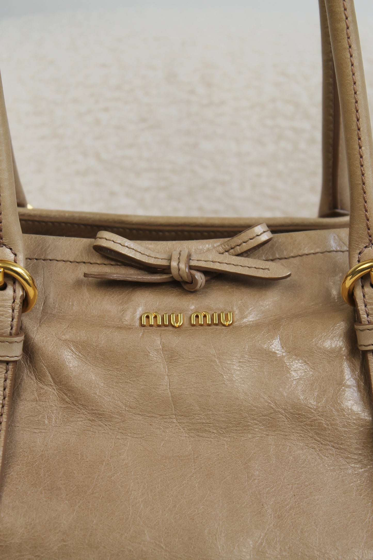 Miu Miu Vitello Bow