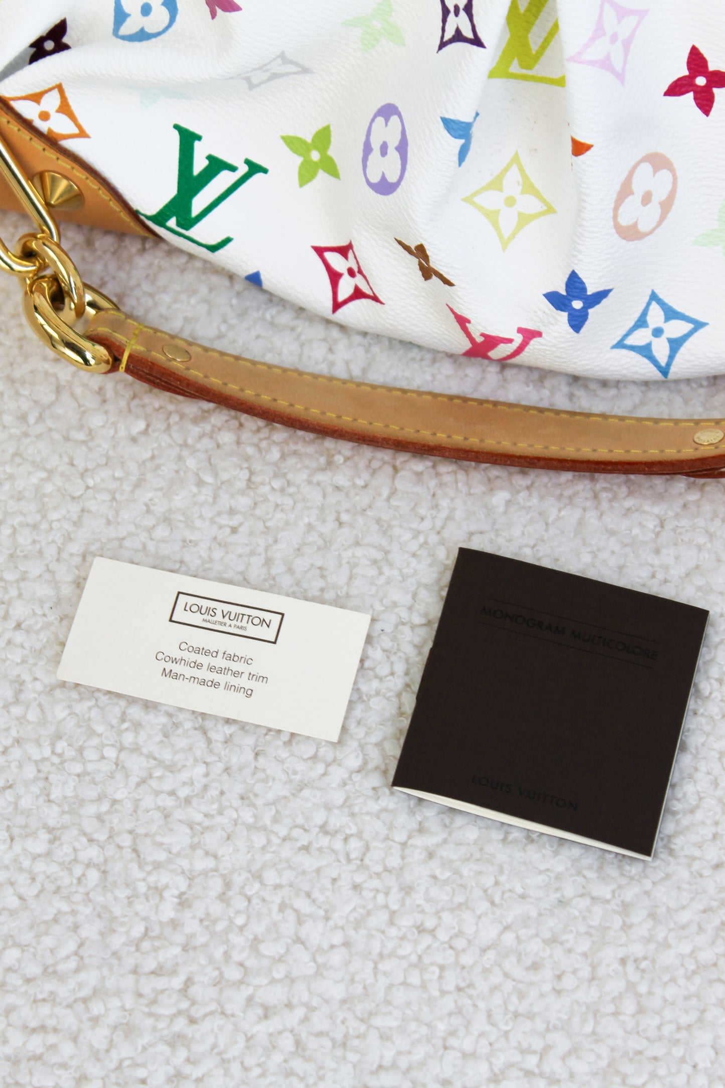 Louis Vuitton x Takashi Murakami Blanc Multicolor Judy MM