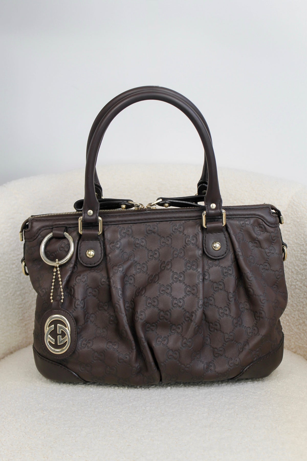 Gucci Sukey Guccissima Top Handle