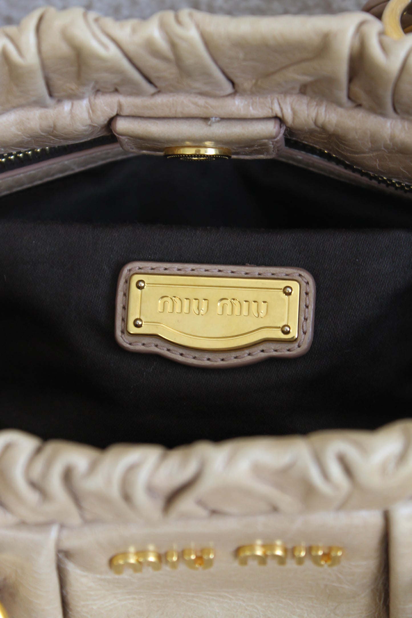 Miu Miu Vitello Lux