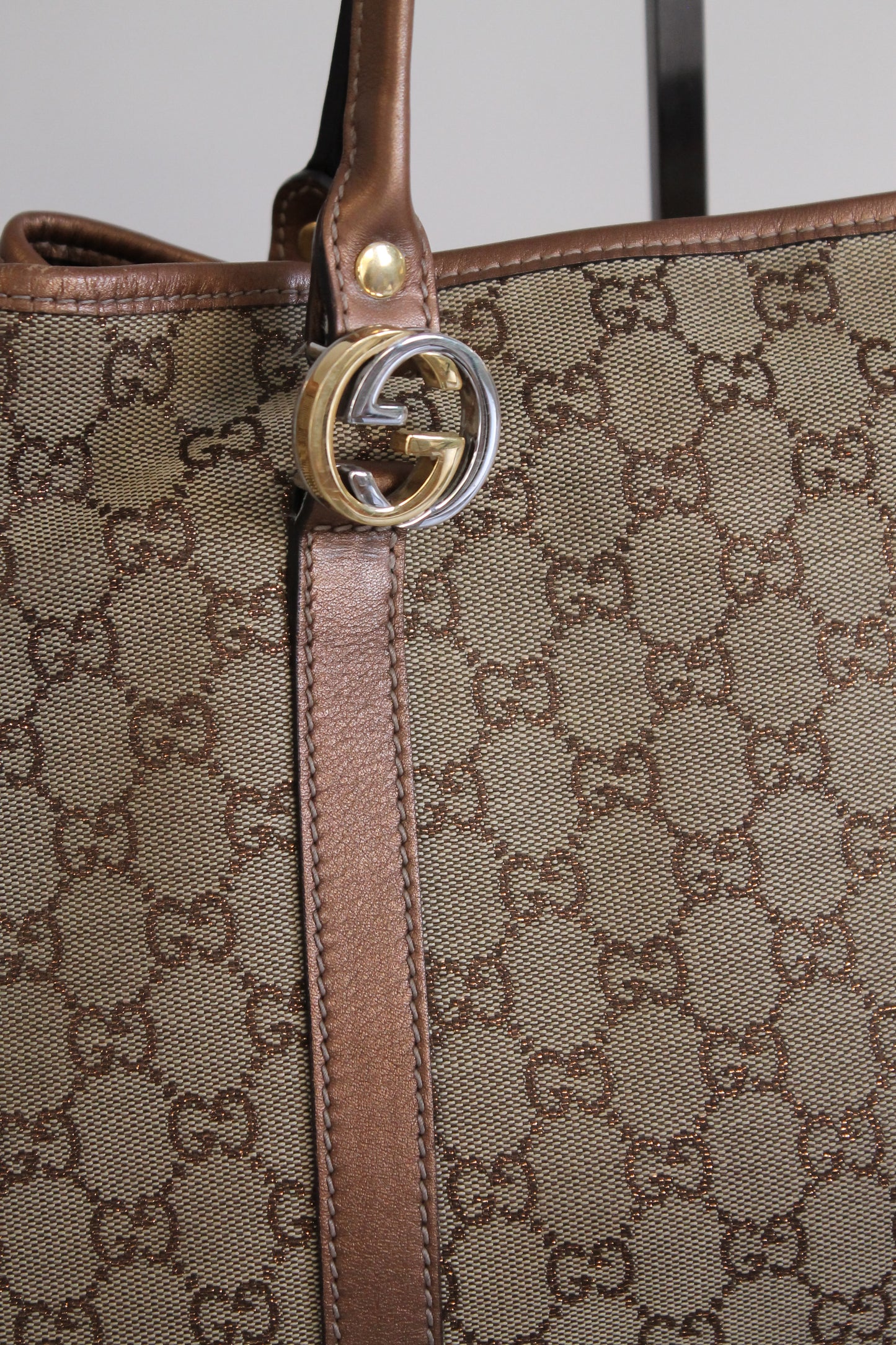 Gucci Interlocking GG Monogram Tote
