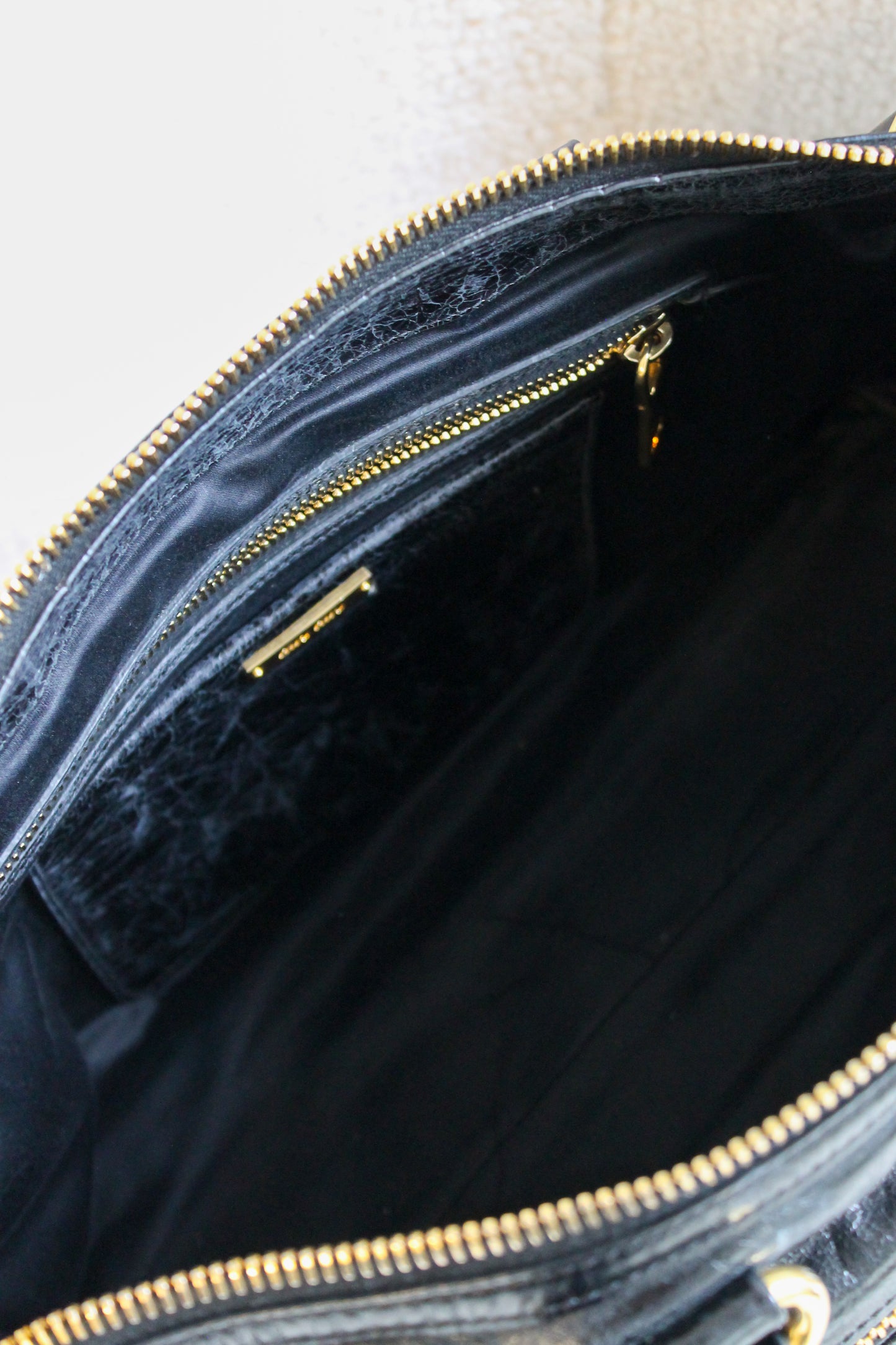 Miu Miu Bauletto Vitello Shine