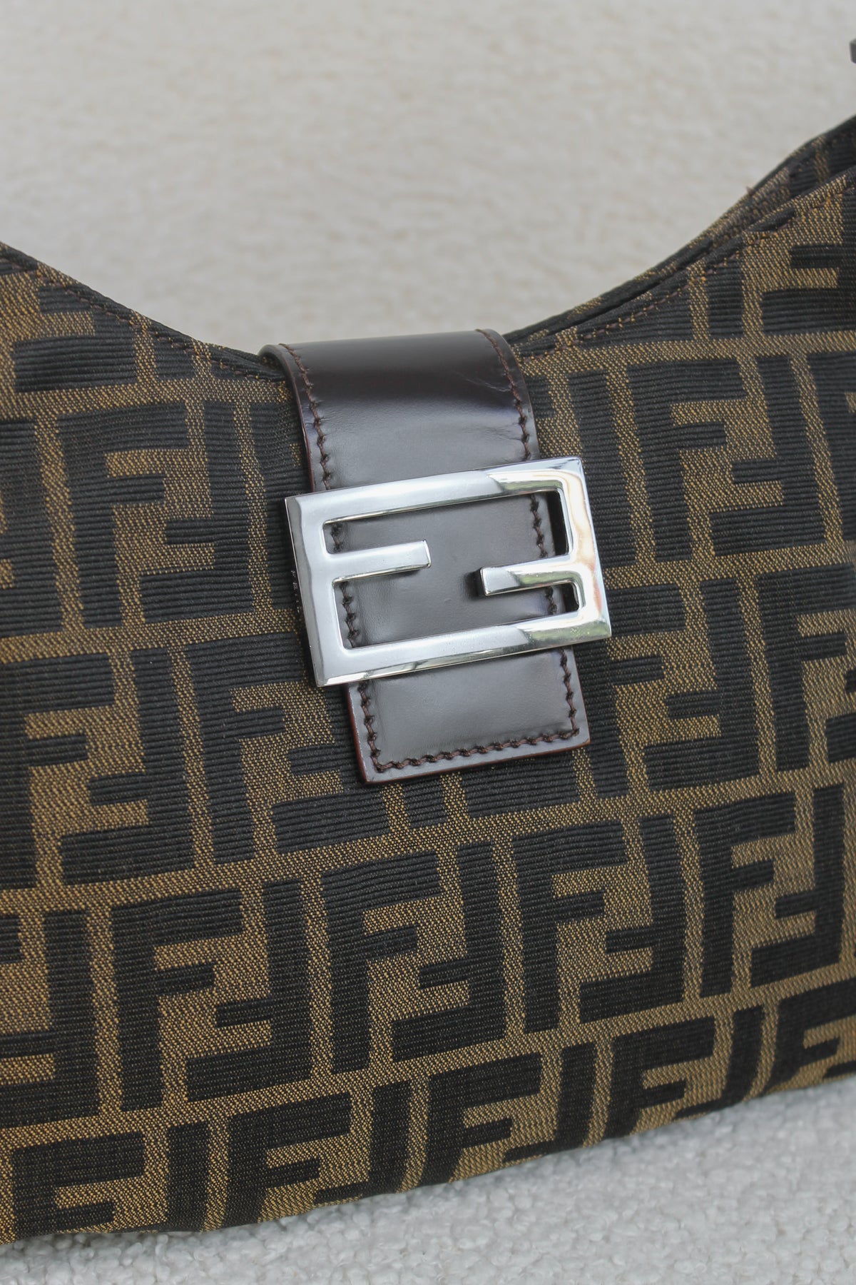 Fendi Zucca Shoulder Bag