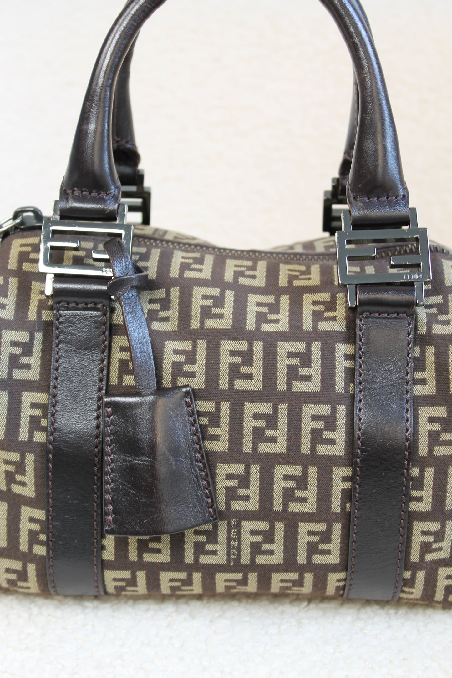 Fendi Zucchino Boston Mini