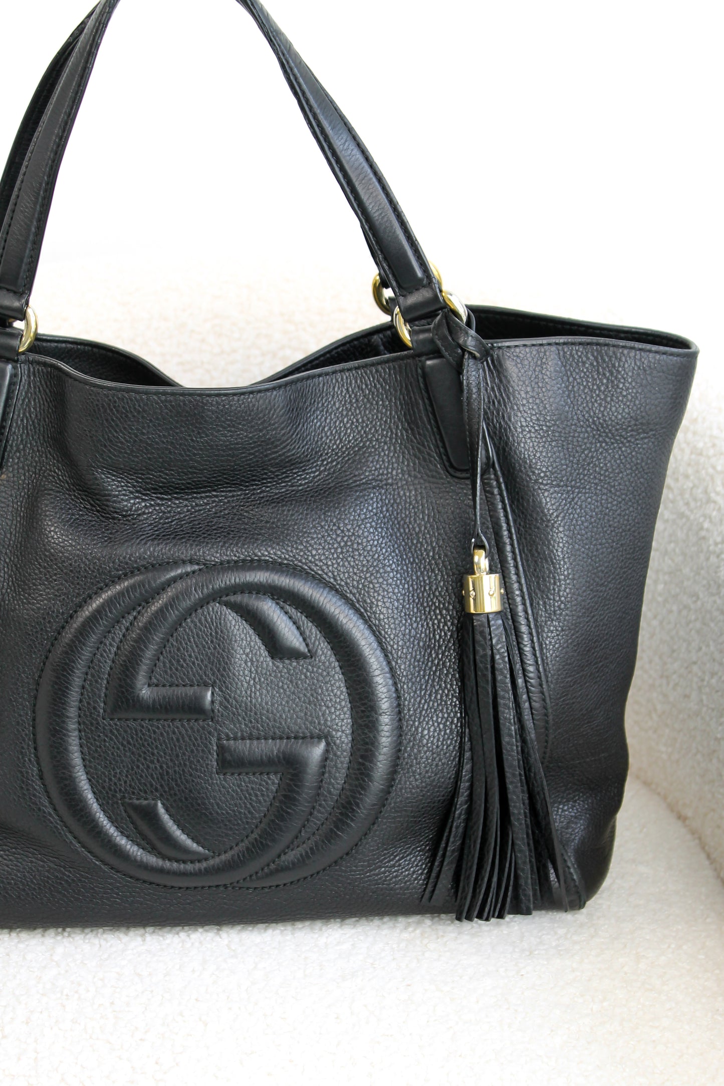Gucci Soho Medium Leather Tote