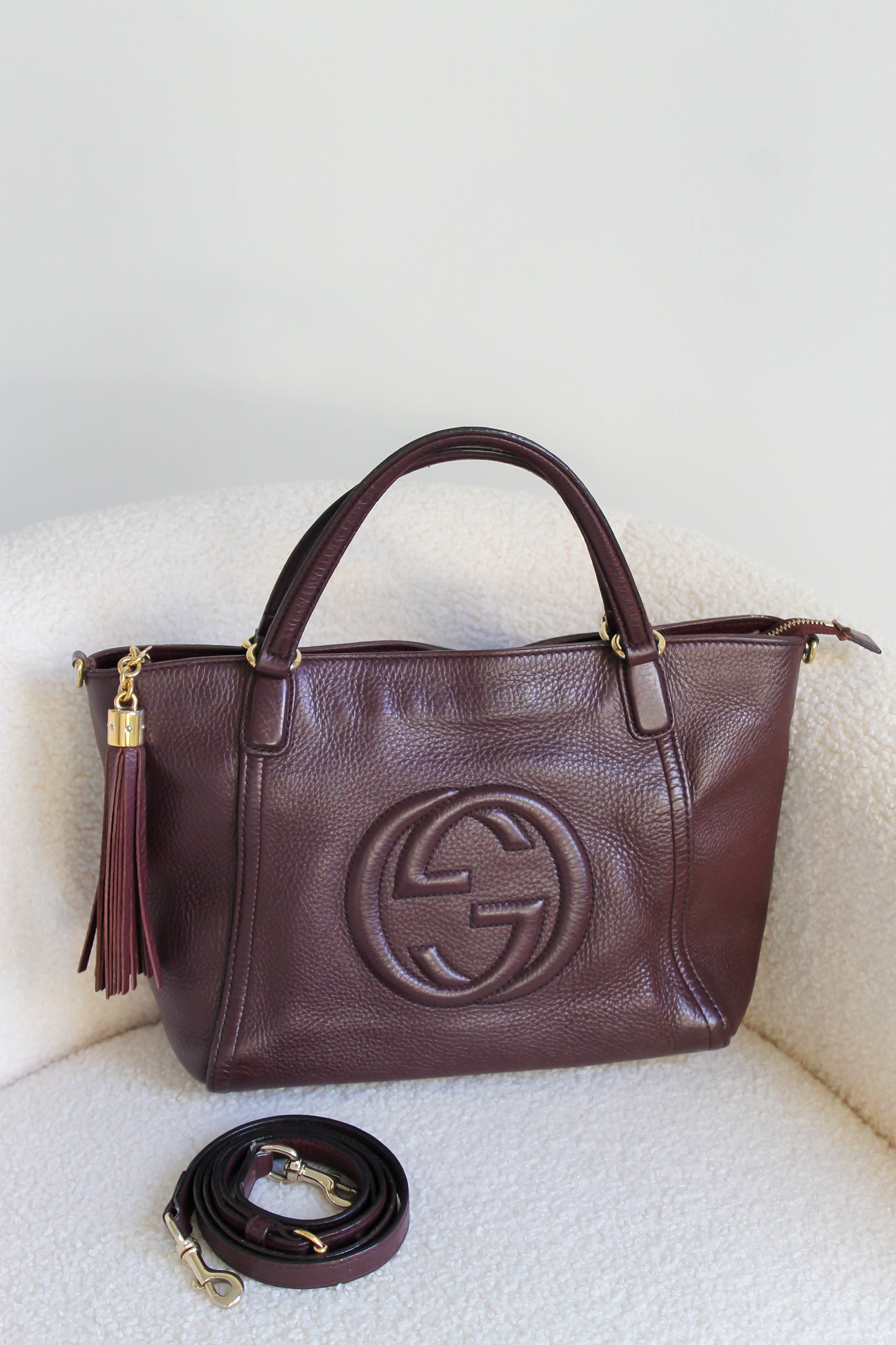 Gucci Soho Small Leather Tote