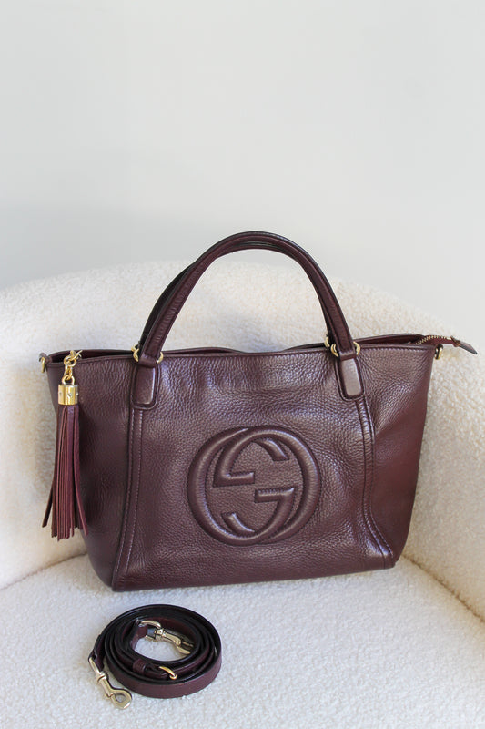 Gucci Soho Small Leather Tote
