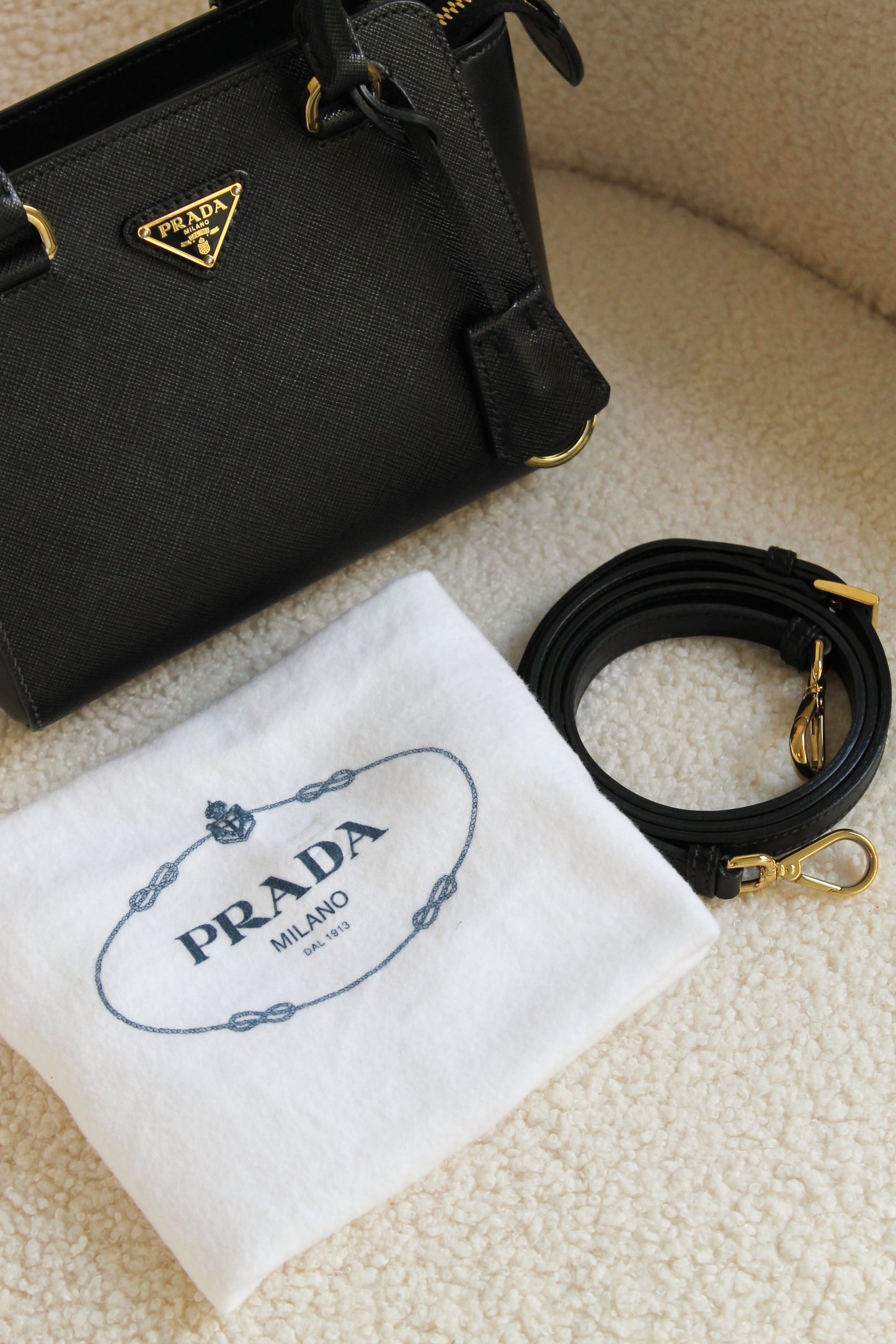 Prada Saffiano Leather Handbag