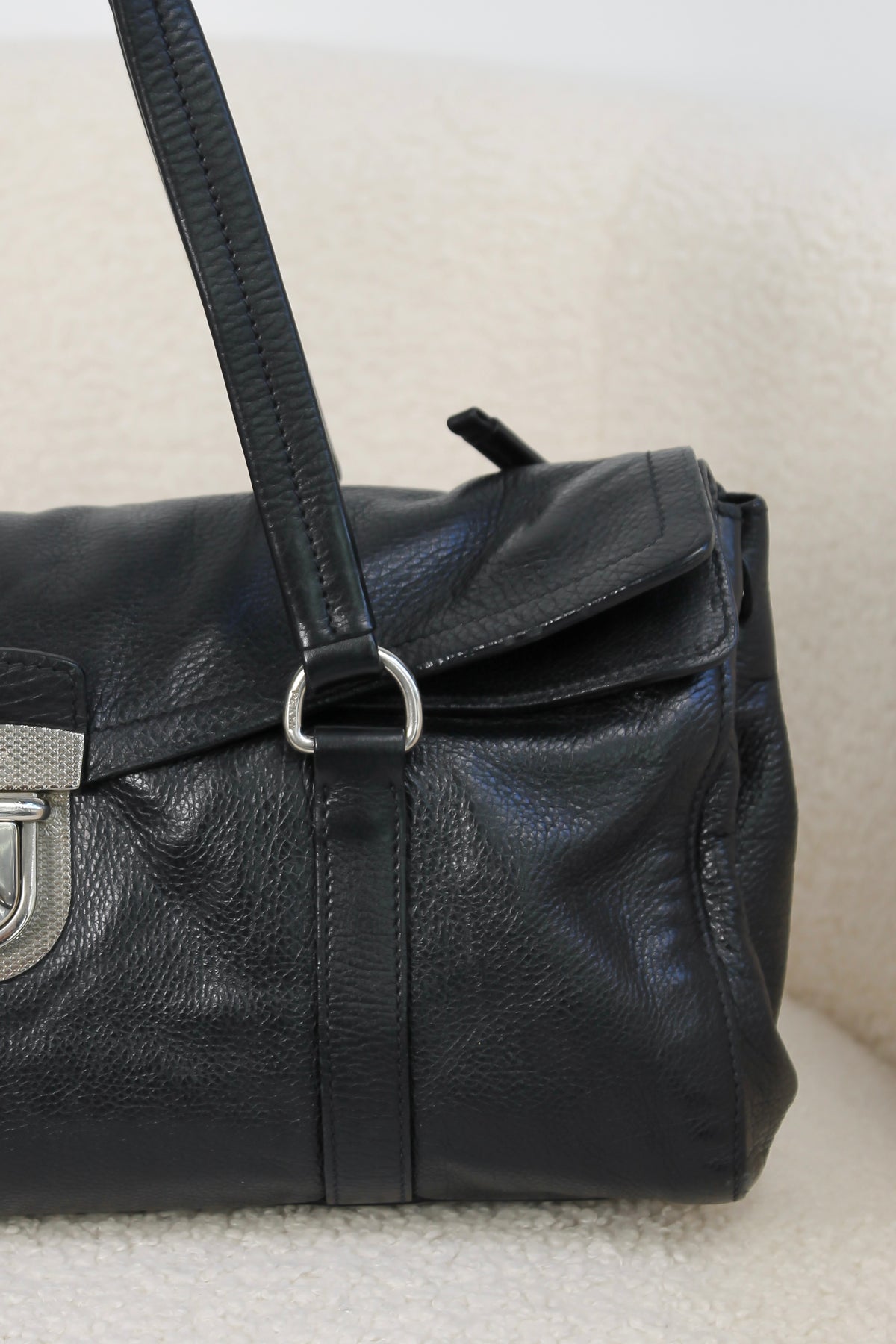 Prada Vitello Daino Easy Shoulder Bag