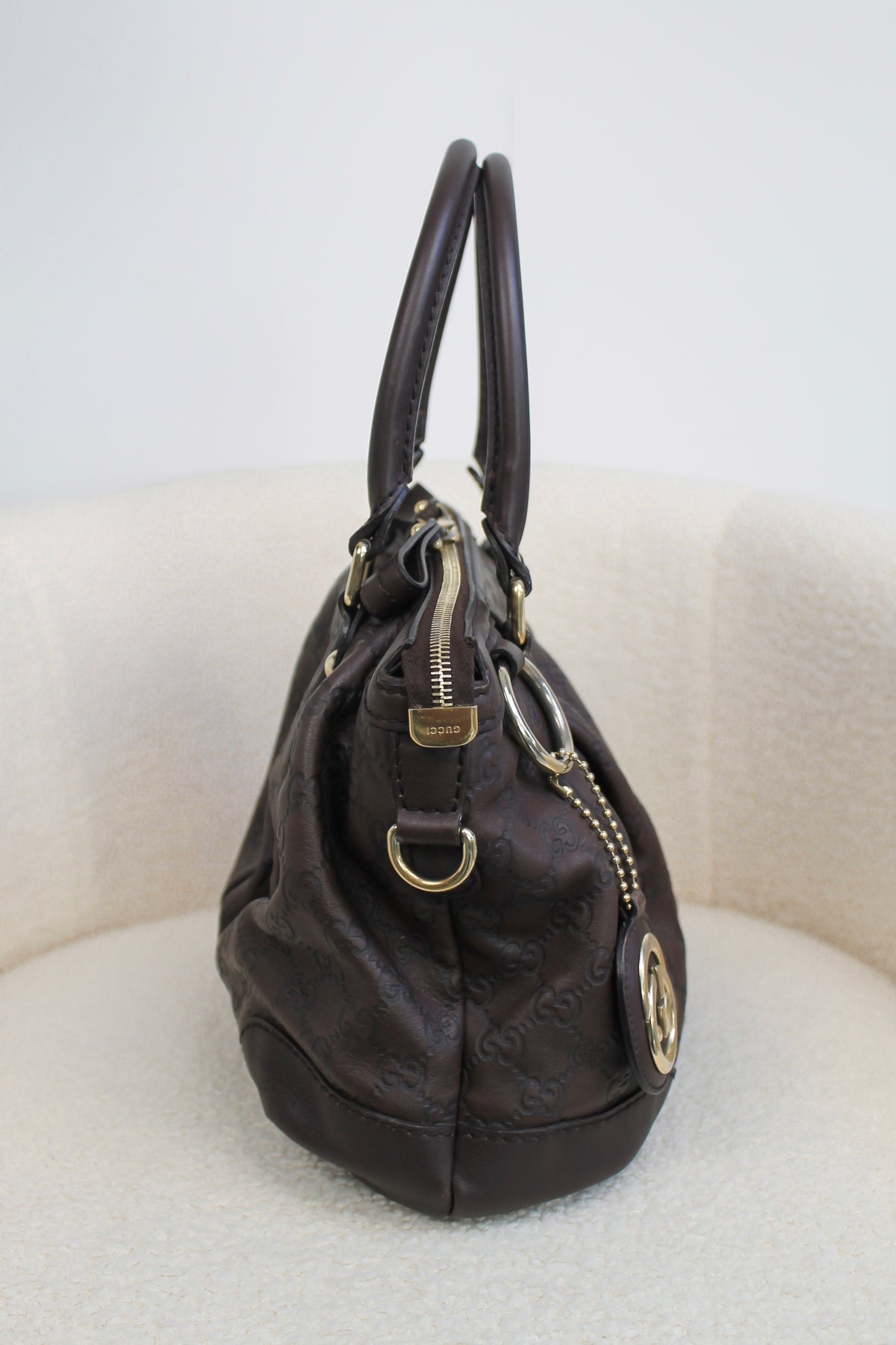Gucci Sukey Guccissima Top Handle