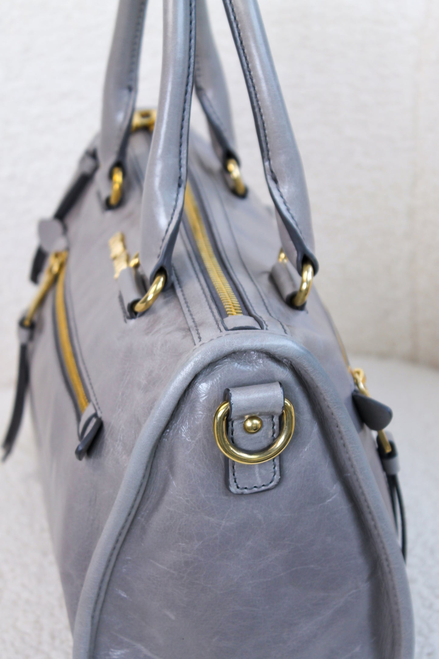 Miu Miu Bauletto Vitello Shine