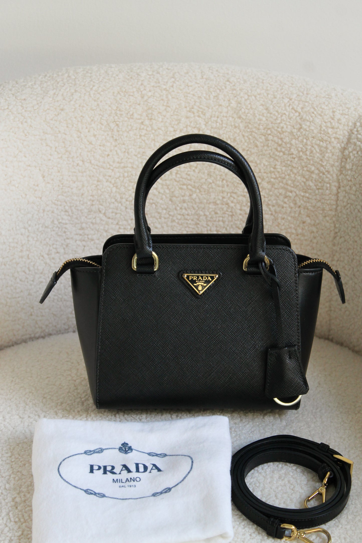 Prada Saffiano Leather Handbag