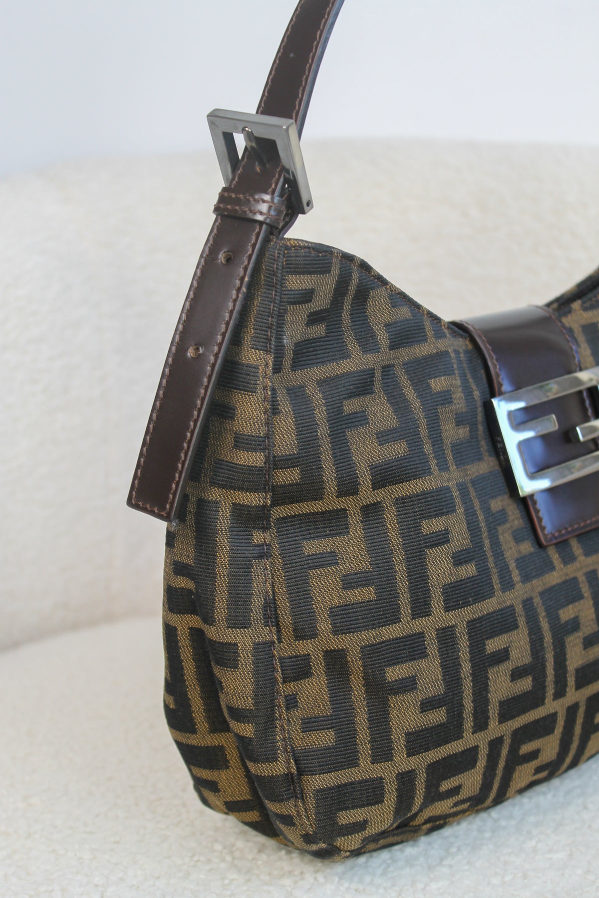 Fendi Zucca Shoulder Bag