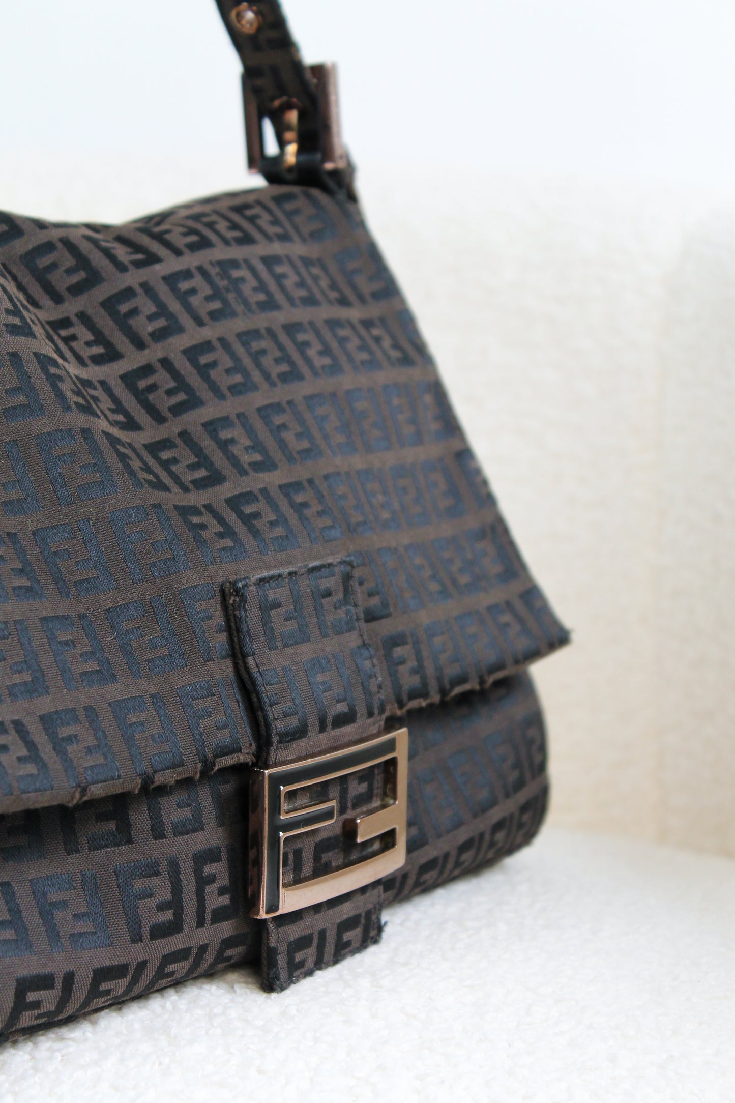 Fendi Mamma Baguette Canvas
