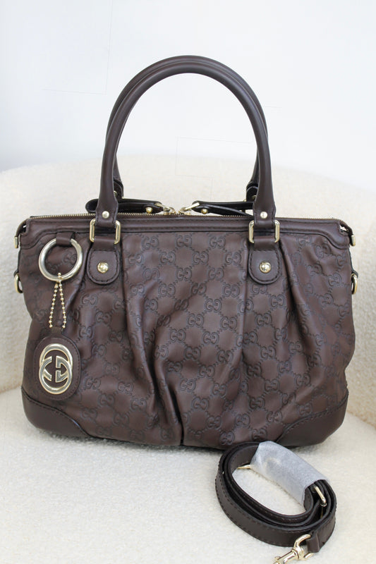 Gucci Sukey Guccissima Top Handle