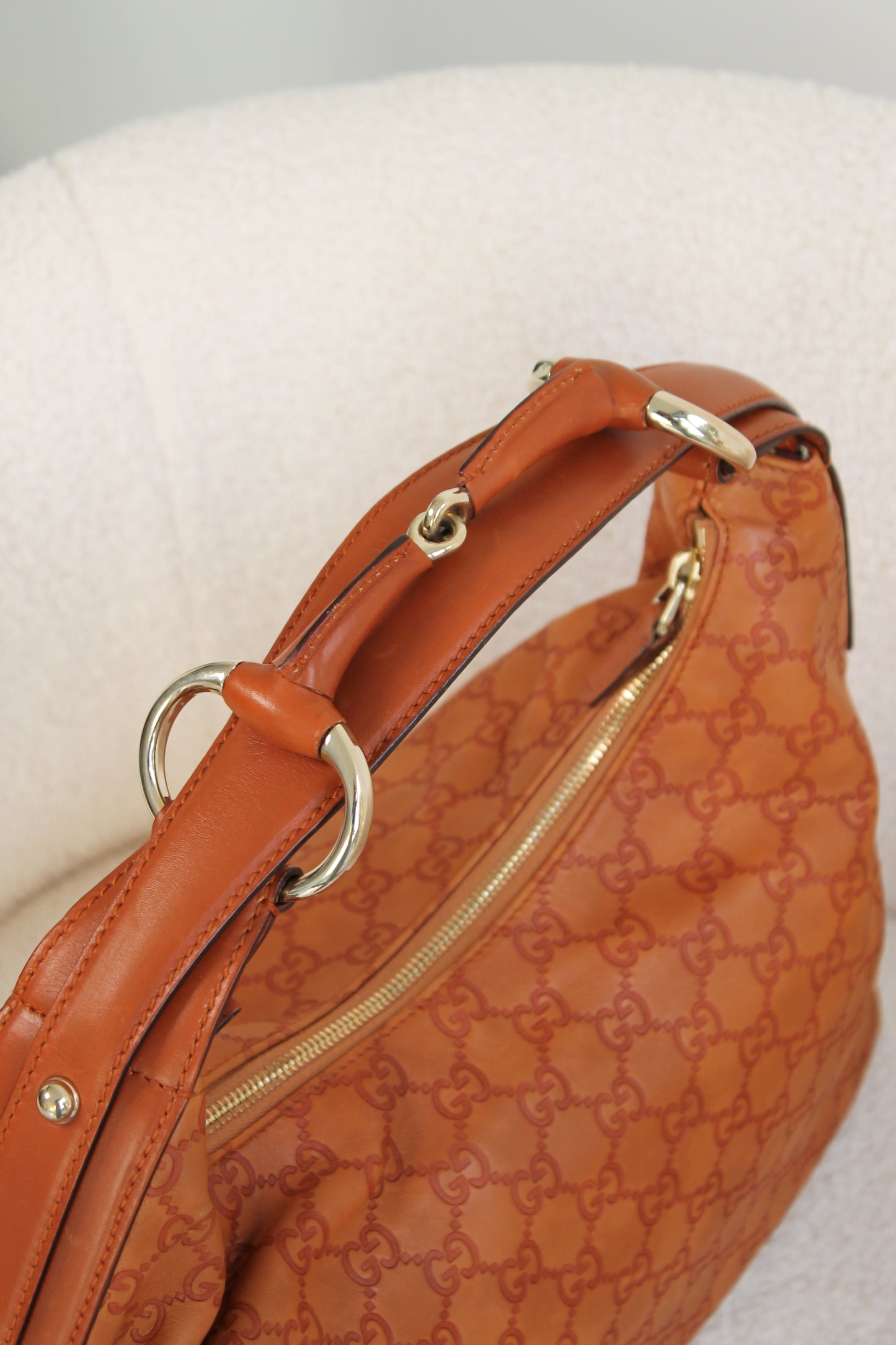 Gucci Horsebit Hobo Bag