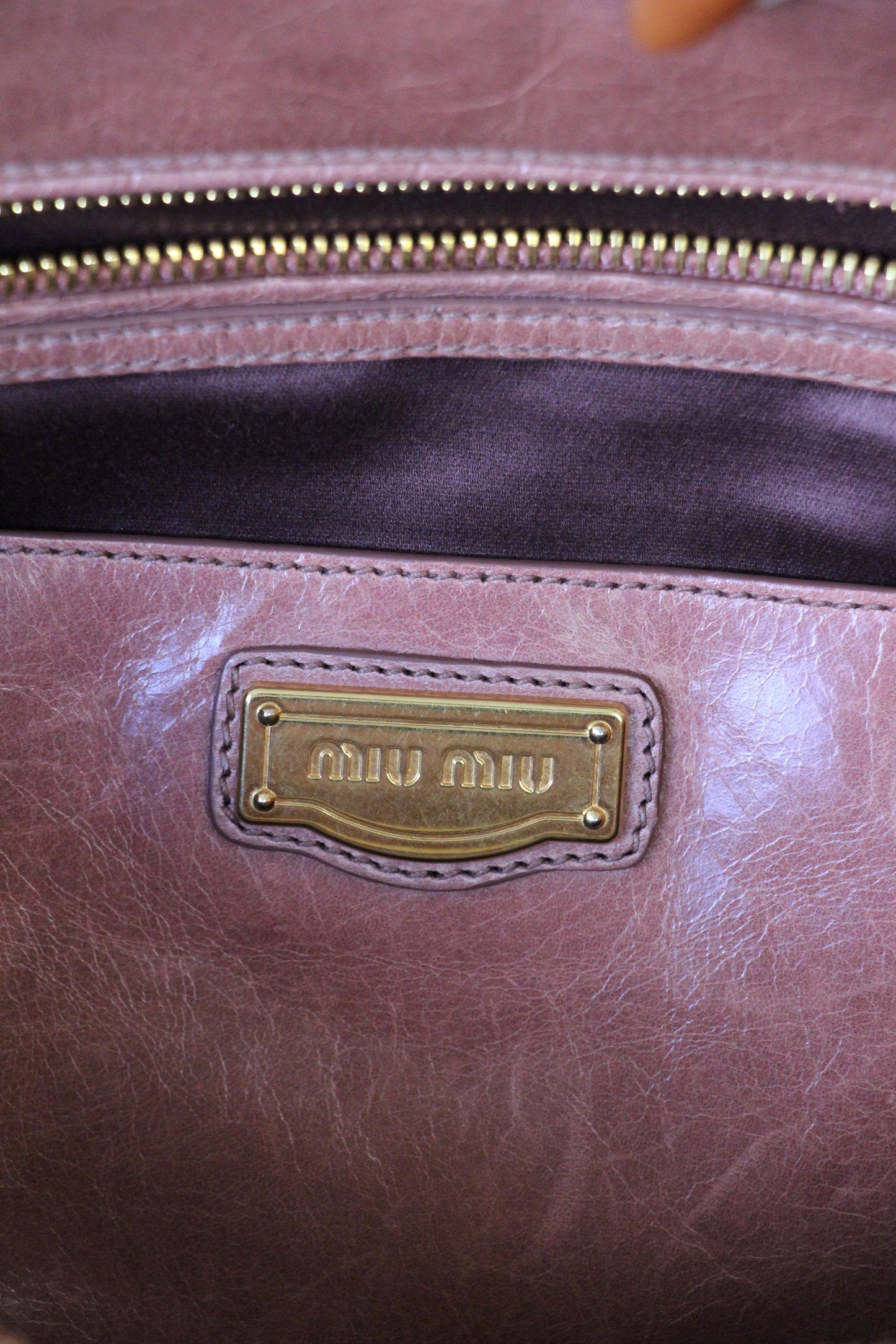 Miu Miu Vitello Shine