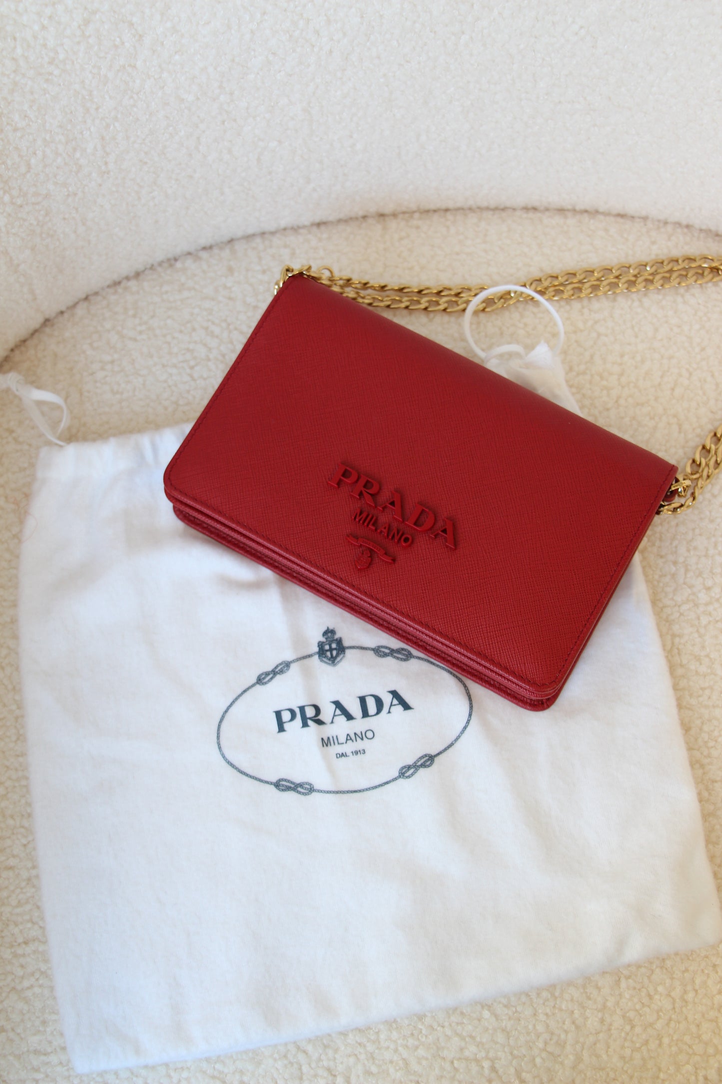 Prada Saffiano Leather Mini Bag